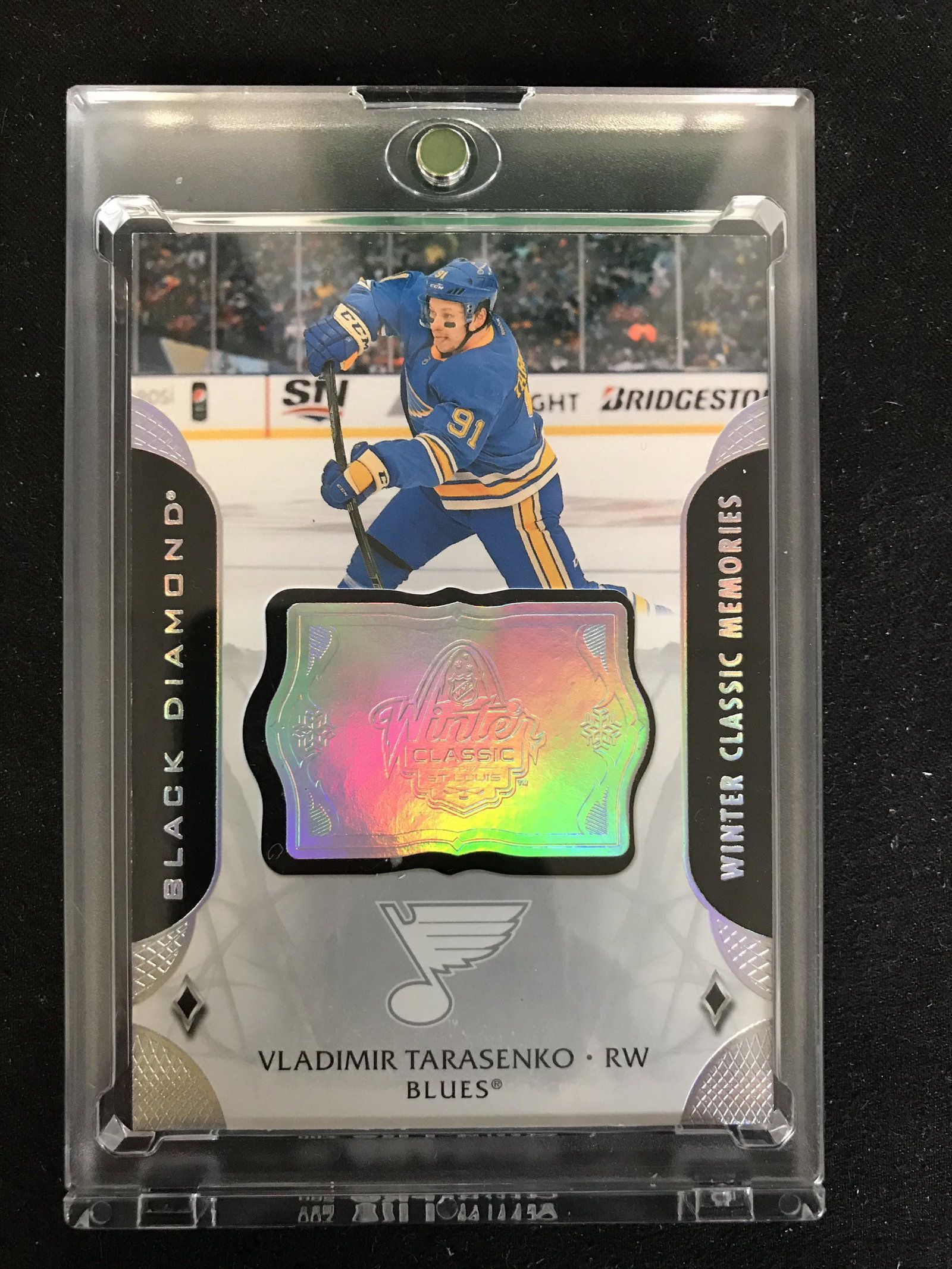2020-21 UPPER DECK BLACK DIAMOND #WC-VT VLADIMIR: 2020-21 UPPER DECK BLACK DIAMOND #WC-VT VLADIMIR TARASENKO WINTER CLASSIC MEMORIES