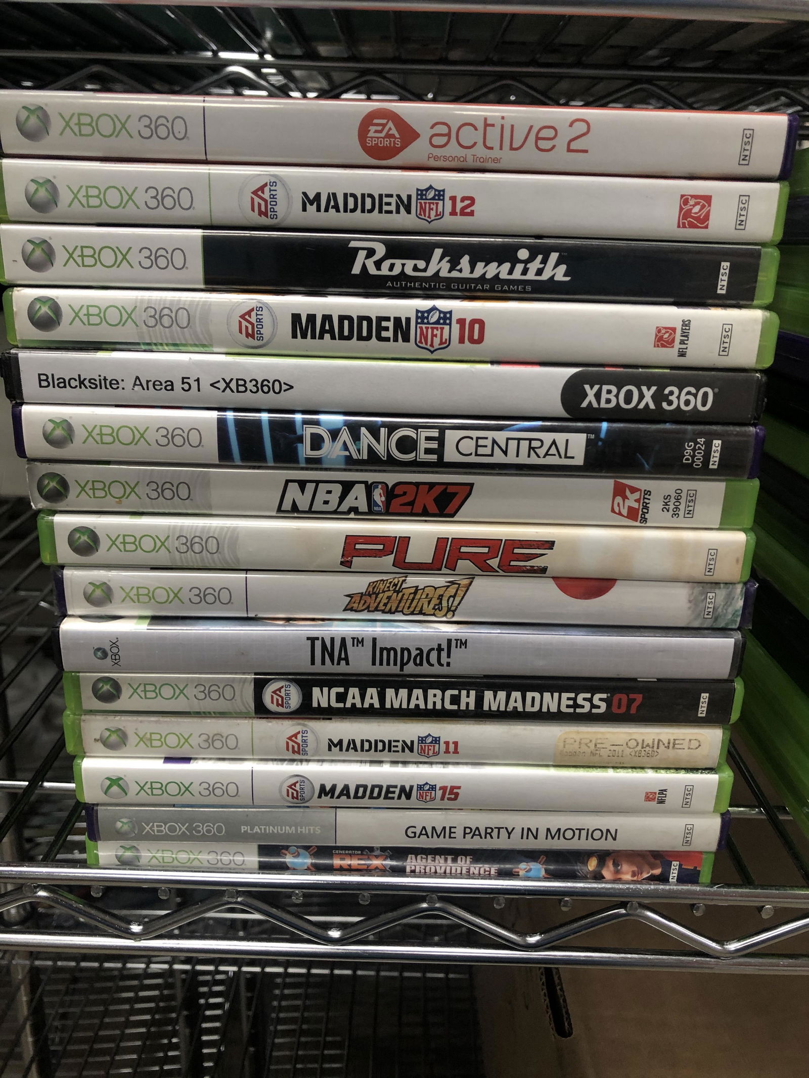 X-BOX 360 VIDEO GAME LOT (1 of 1)