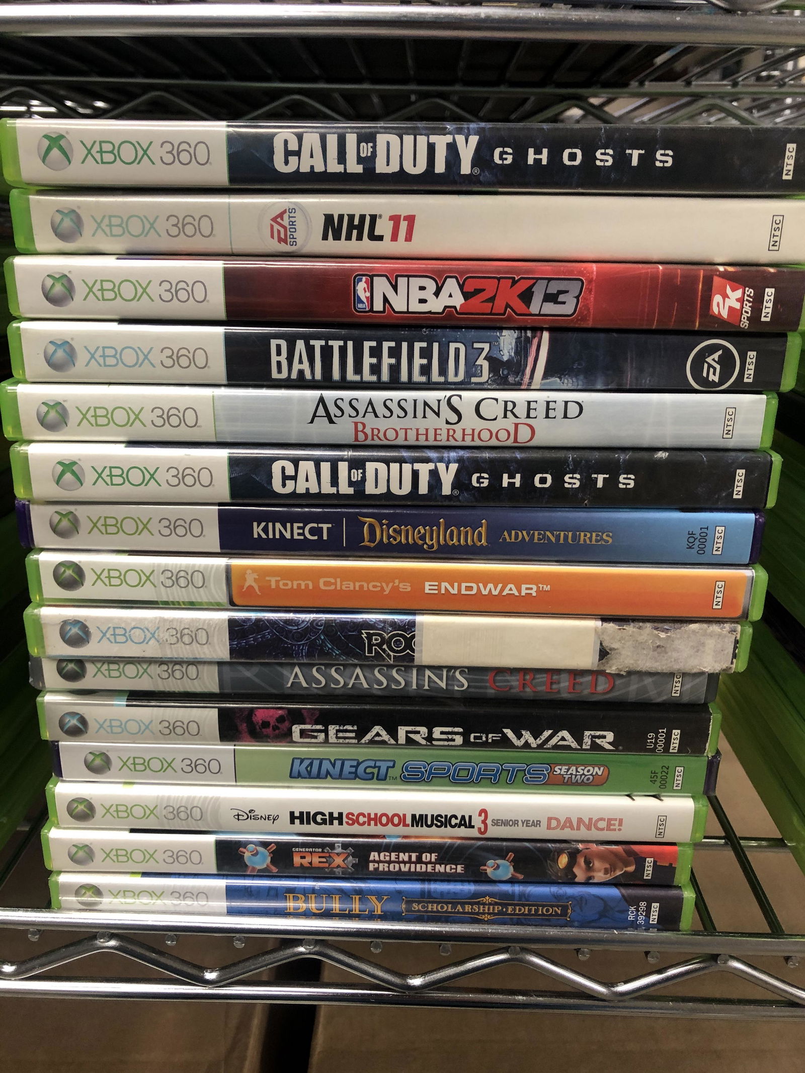 X-BOX 360 VIDEO GAME LOT (1 of 1)