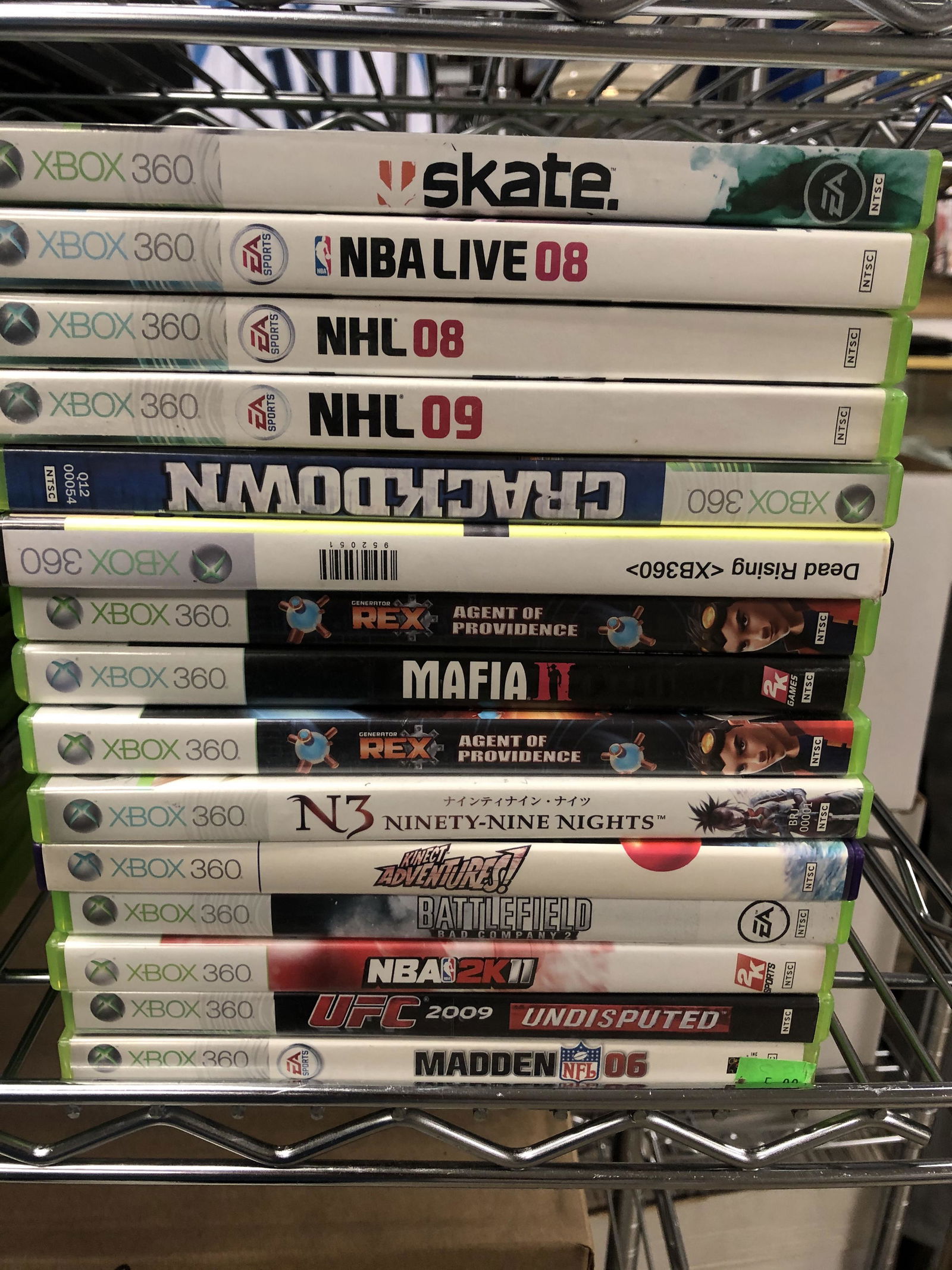 X-BOX 360 VIDEO GAME LOT (1 of 1)