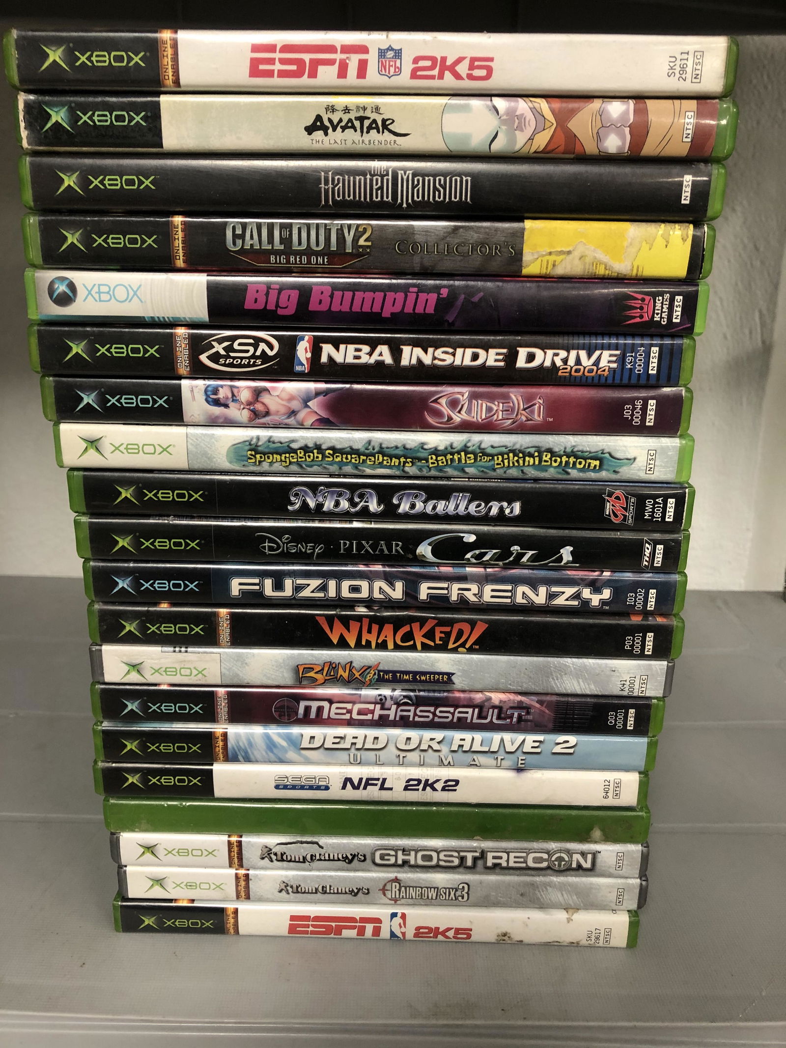 X-BOX VIDEO GAME LOT (1 of 1)