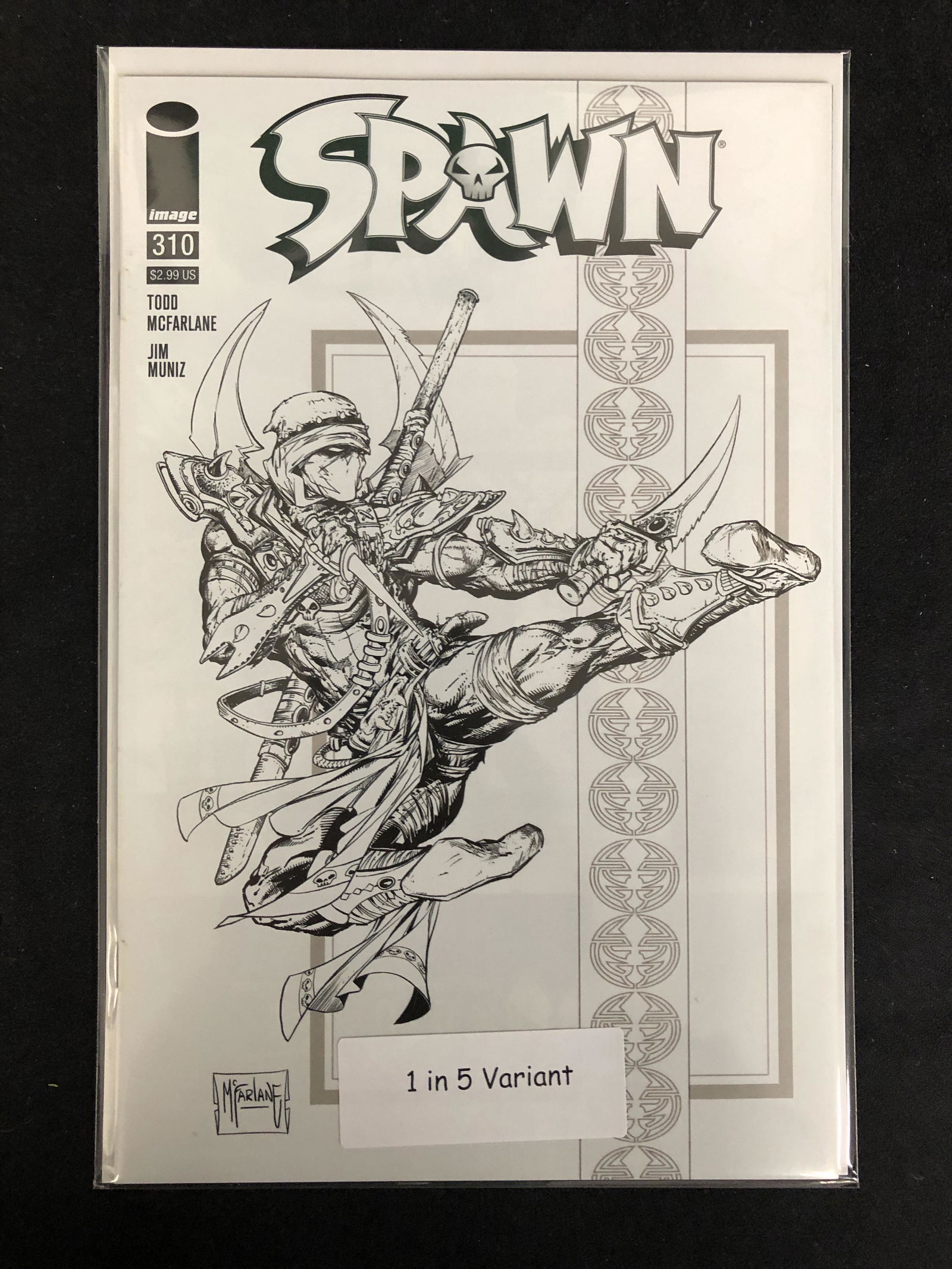 SPAWN #310 (IMAGE COMICS) 1 in 5 Variant (1 of 1)