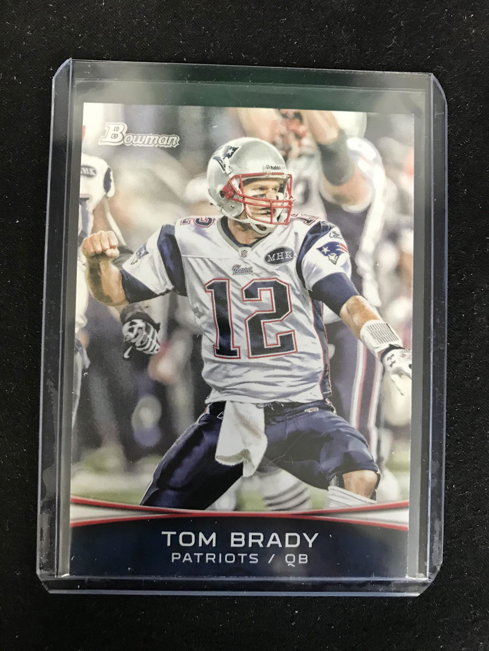 2012 TOPPS Bowman #50 TOM BRADY (1 of 2)