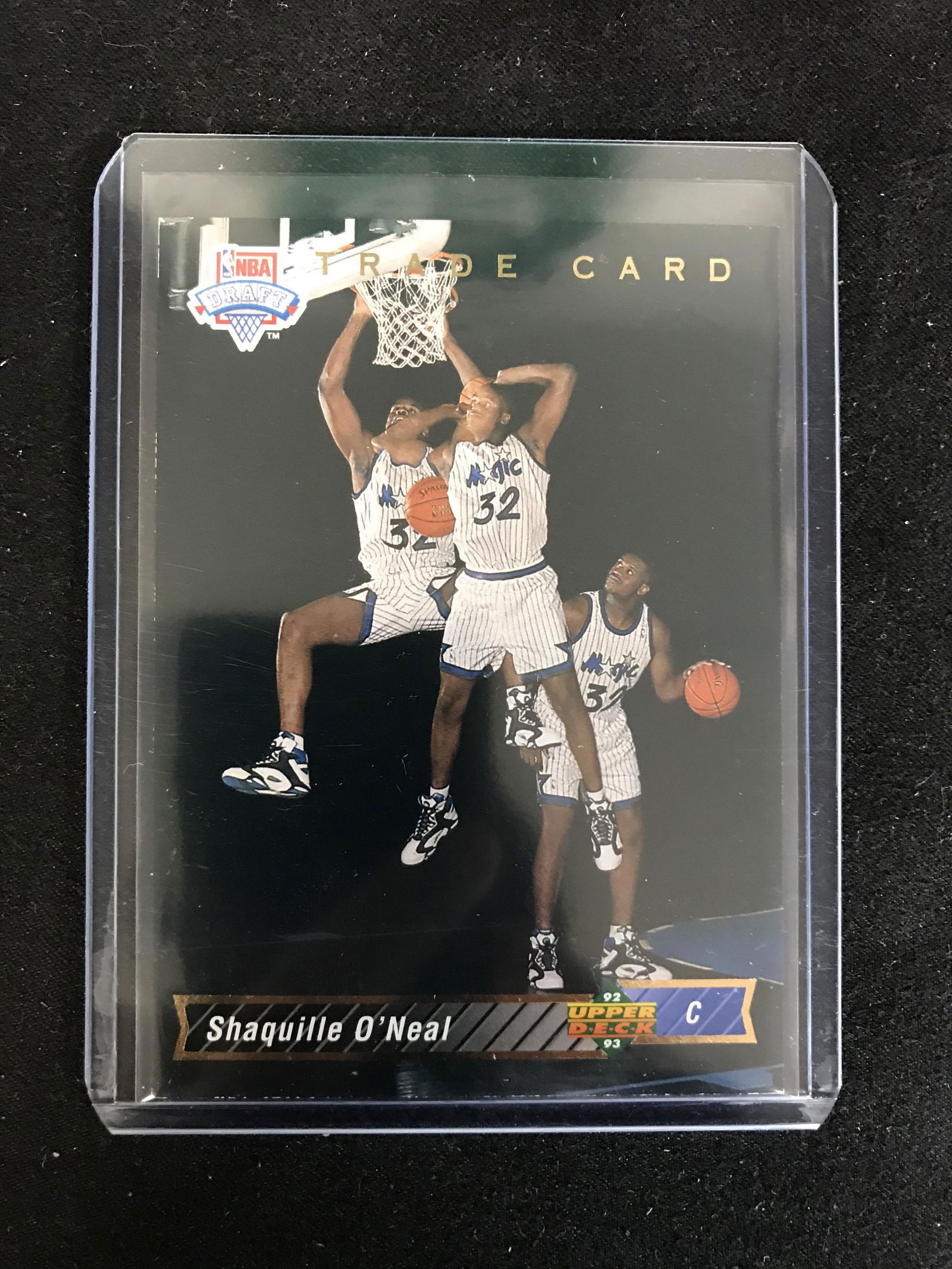 1992-93 UPPER DECK NBA DRAFT SHAQUILLE O'NEAL (1 of 2)