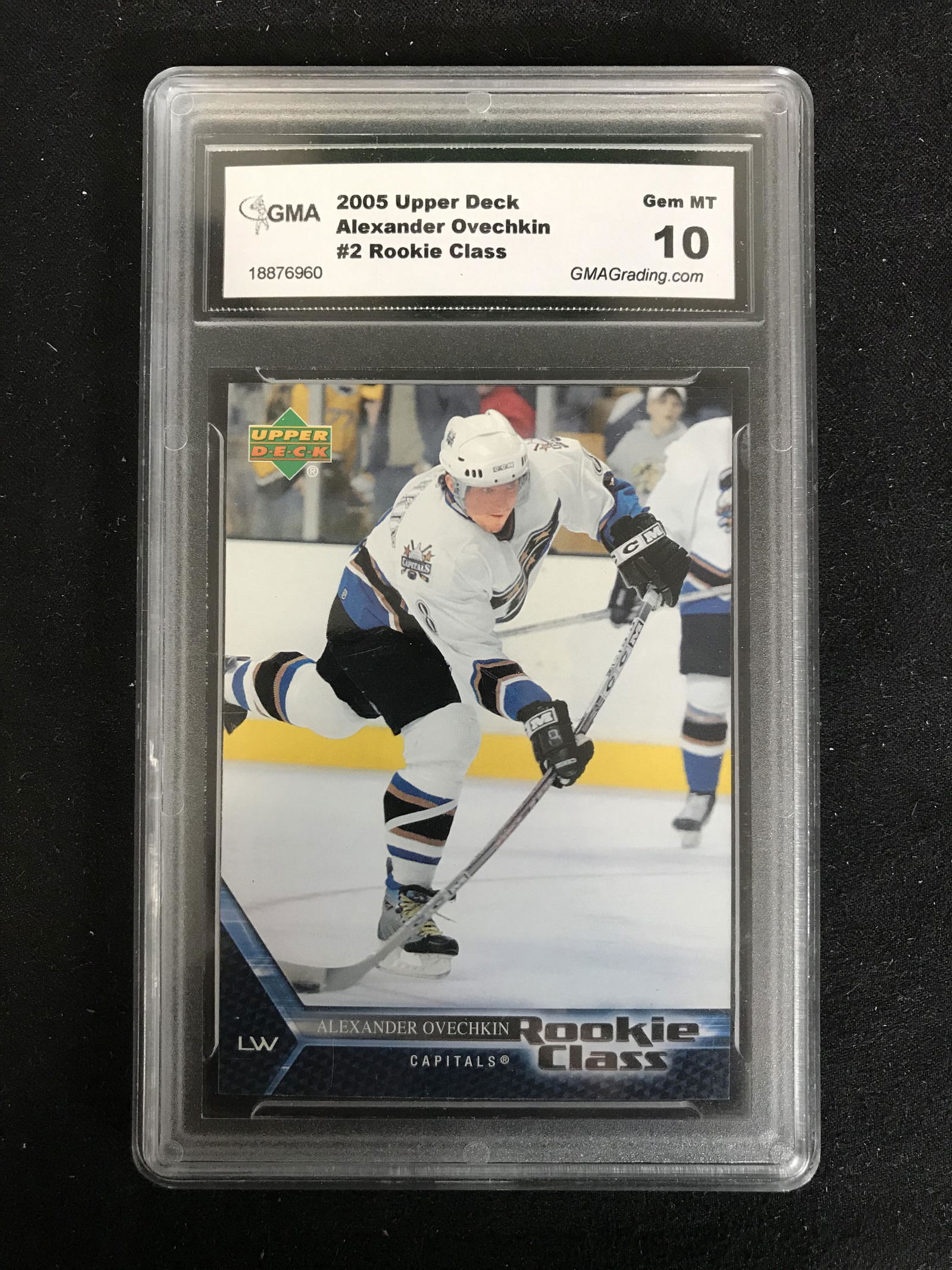 2005 UPPER DECK ALEXANDER OVECHKIN #2 ROOKIE CLASS (GEM (1 of 2)