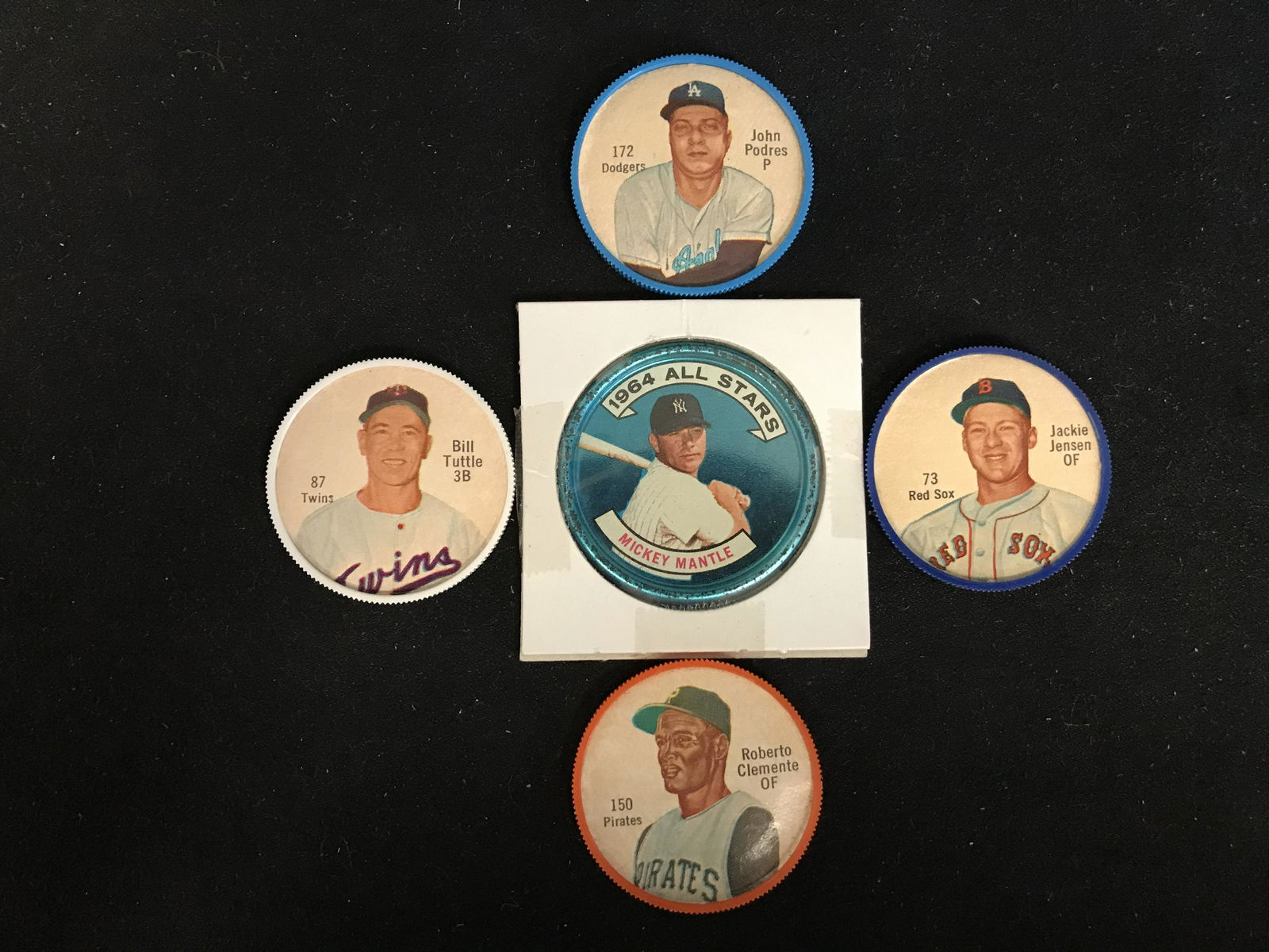 1962 Salada Baseball Coin Lot (1 of 2)