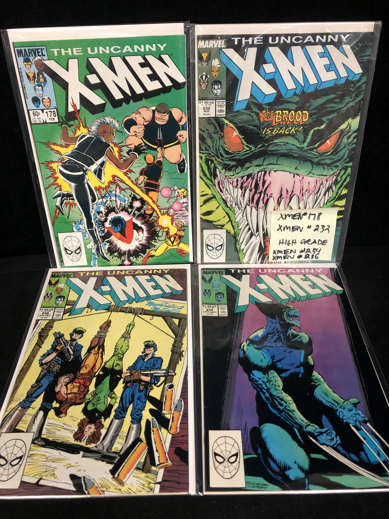 THE UNCANNY X-MEN COMIC BOOK LOT (MARVEL COMICS) (1 of 1)