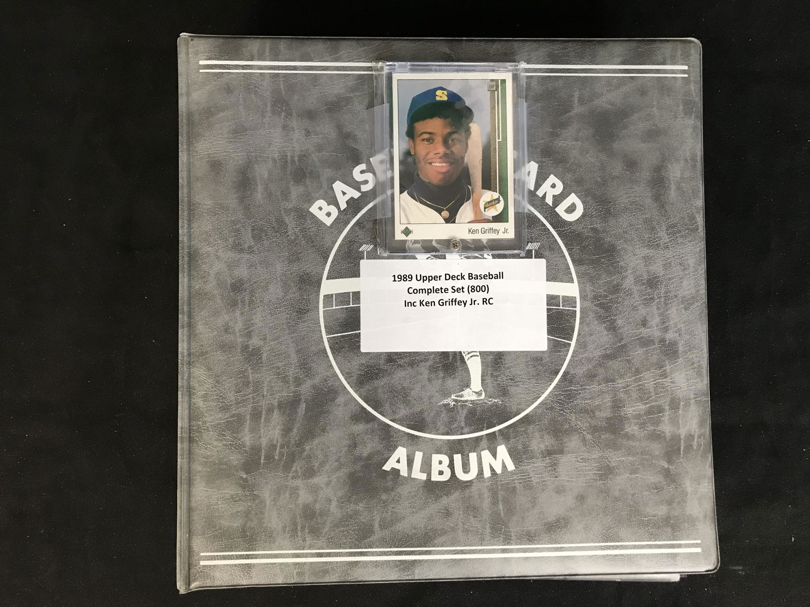 1989 UPPER DECK BASEBALL COMPLETE SET (800) W/KEN (1 of 3)