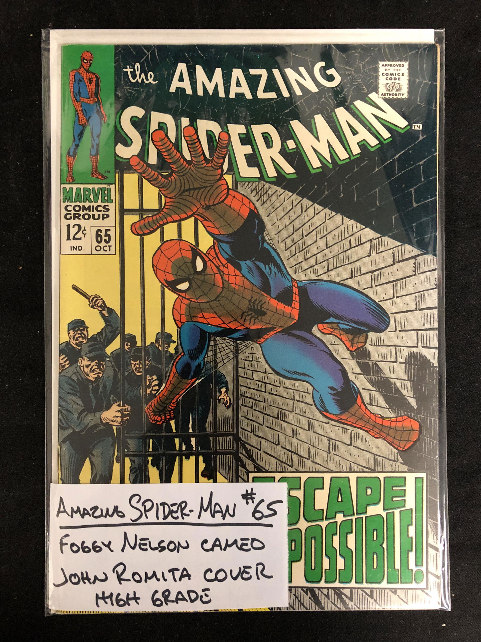 THE AMAZING SPIDER-MAN #65 (MARVEL COMICS) (1 of 1)