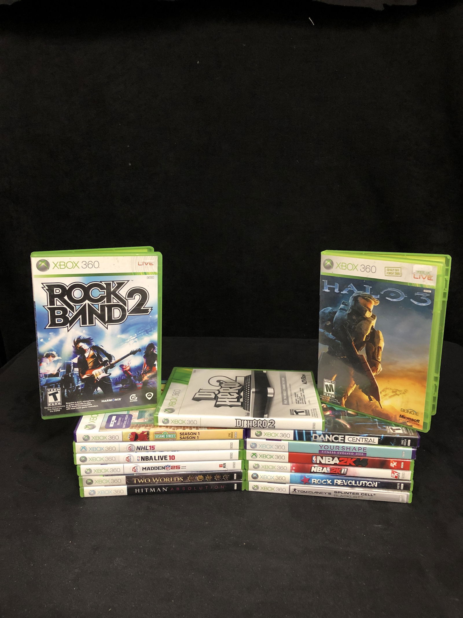 XBOX 360 VIDEO GAME LOT (1 of 1)