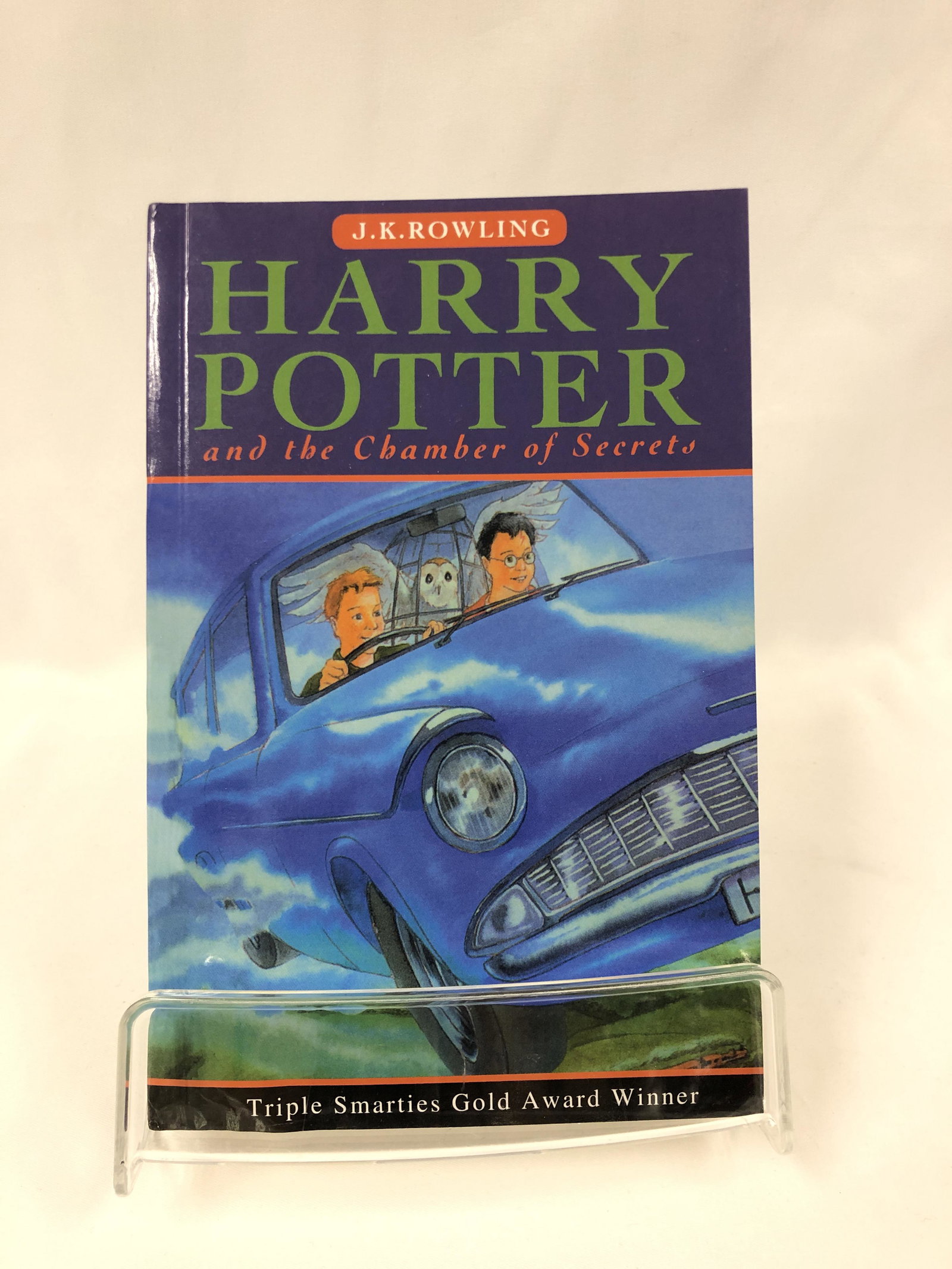 HARRY POTTER AND THE CHAMBER OF SECRETS BOOK signed by: HARRY POTTER AND THE CHAMBER OF SECRETS BOOK signed by JK ROWLING