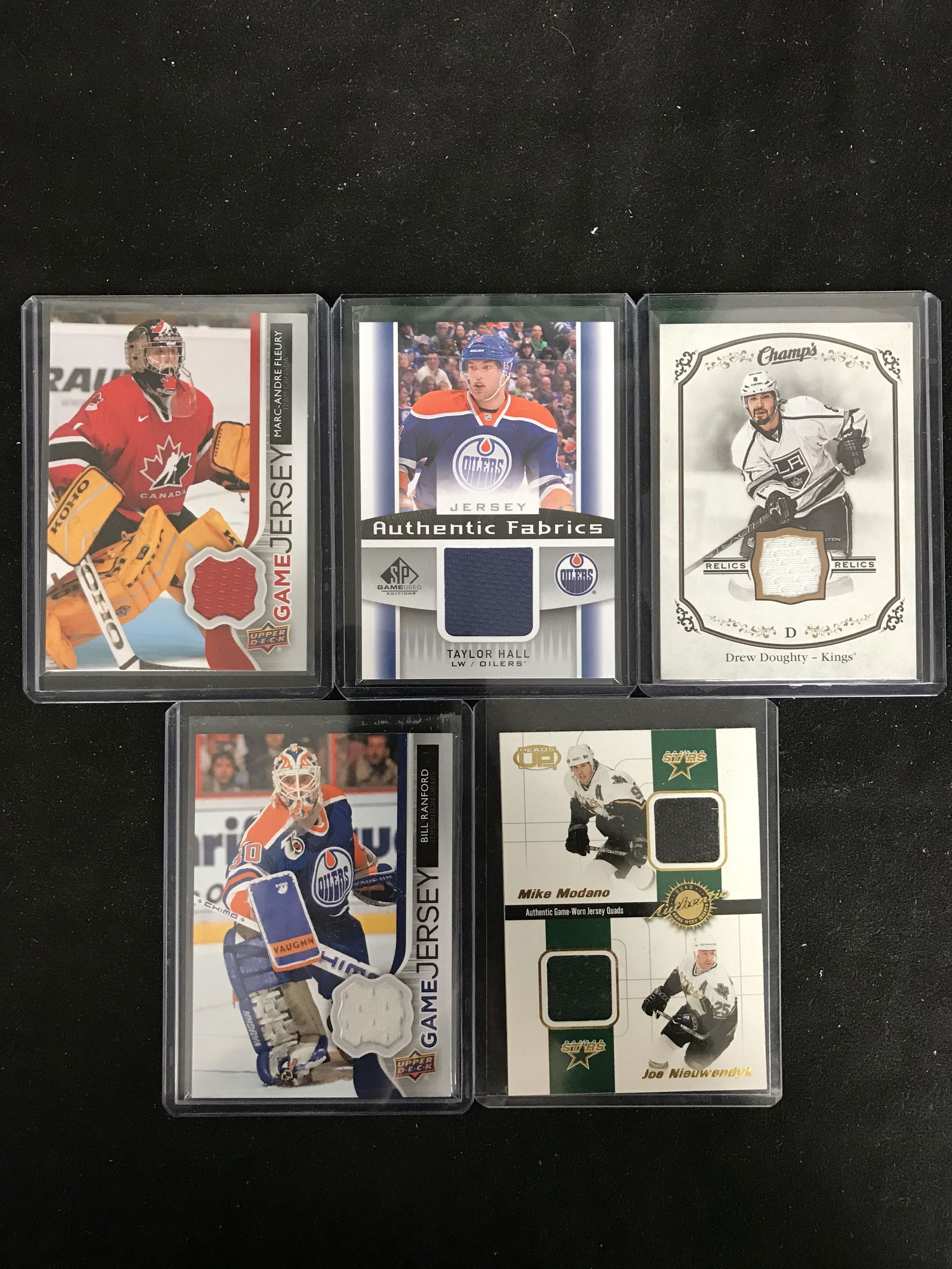 UPPER DECK HOCKEY GAME JERSEY CARD LOT (1 of 1)