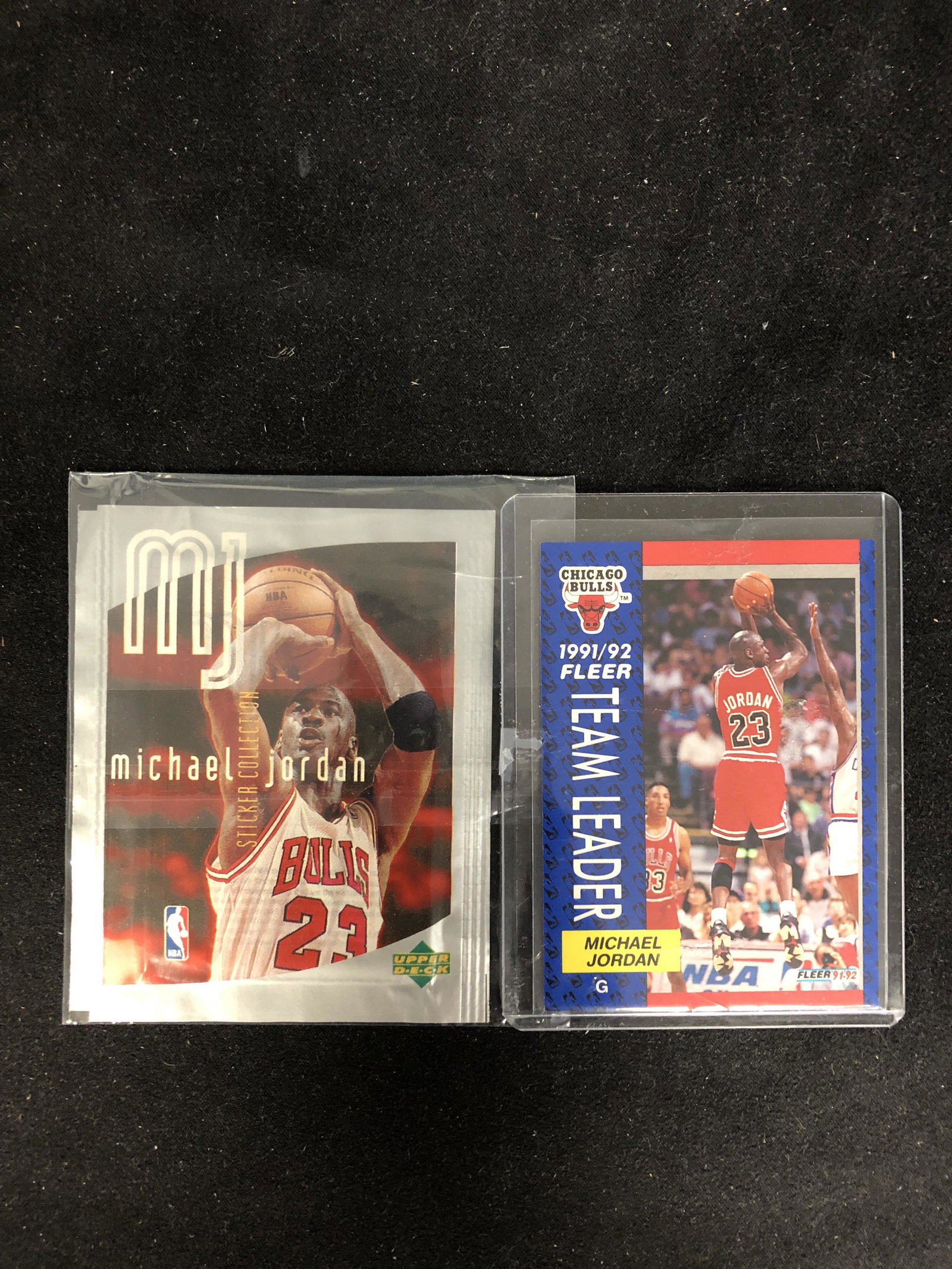 MICHAEL JORDAN BASKETBALL CARD LOT: MICHAEL JORDAN BASKETBALL CARD LOT