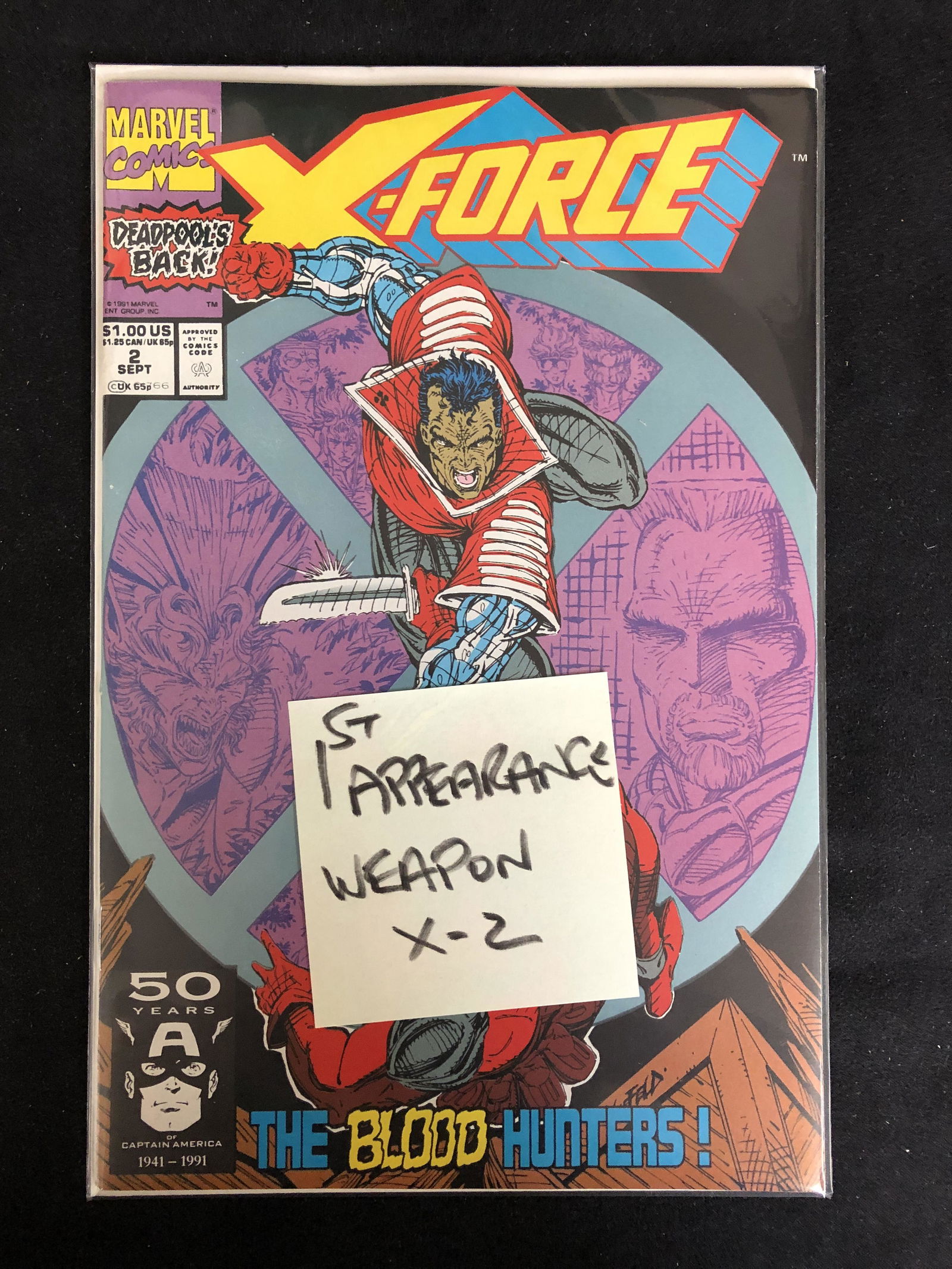 X-FORCE #2 (MARVEL COMICS) (1 of 1)