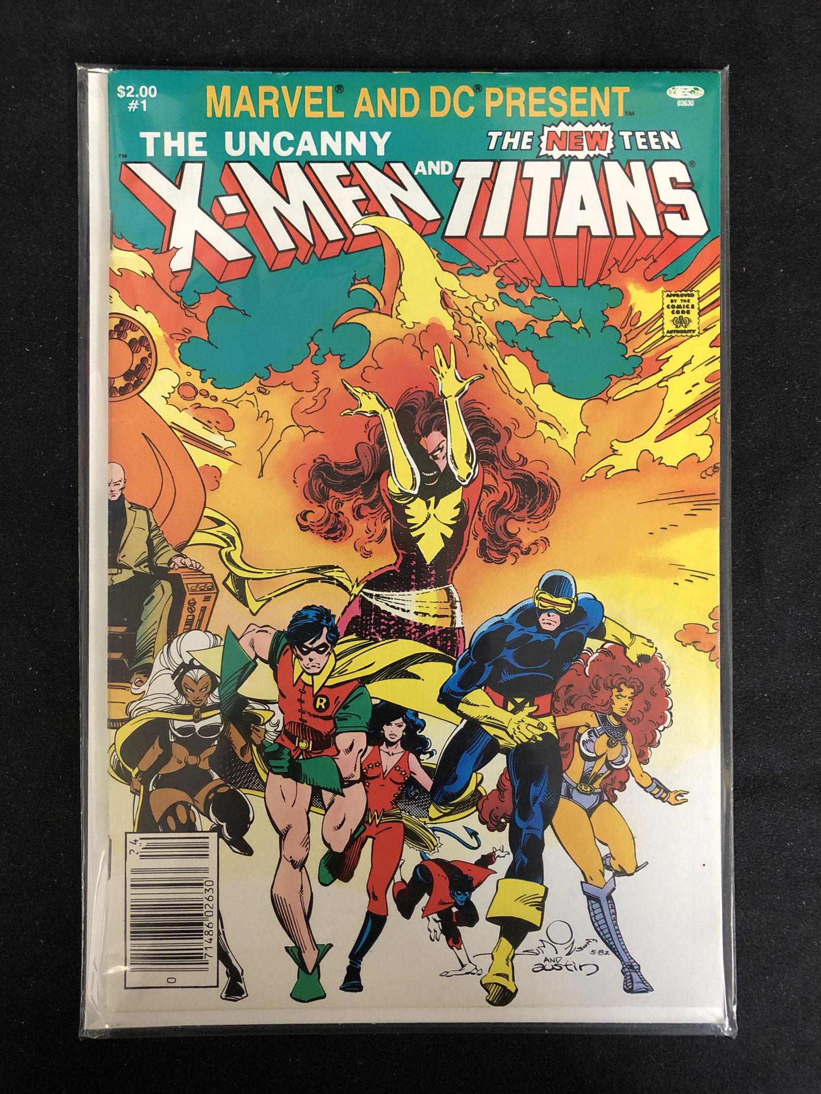 MARVEL AND DC PRESENT The Uncanny X-MEN and The New (1 of 1)