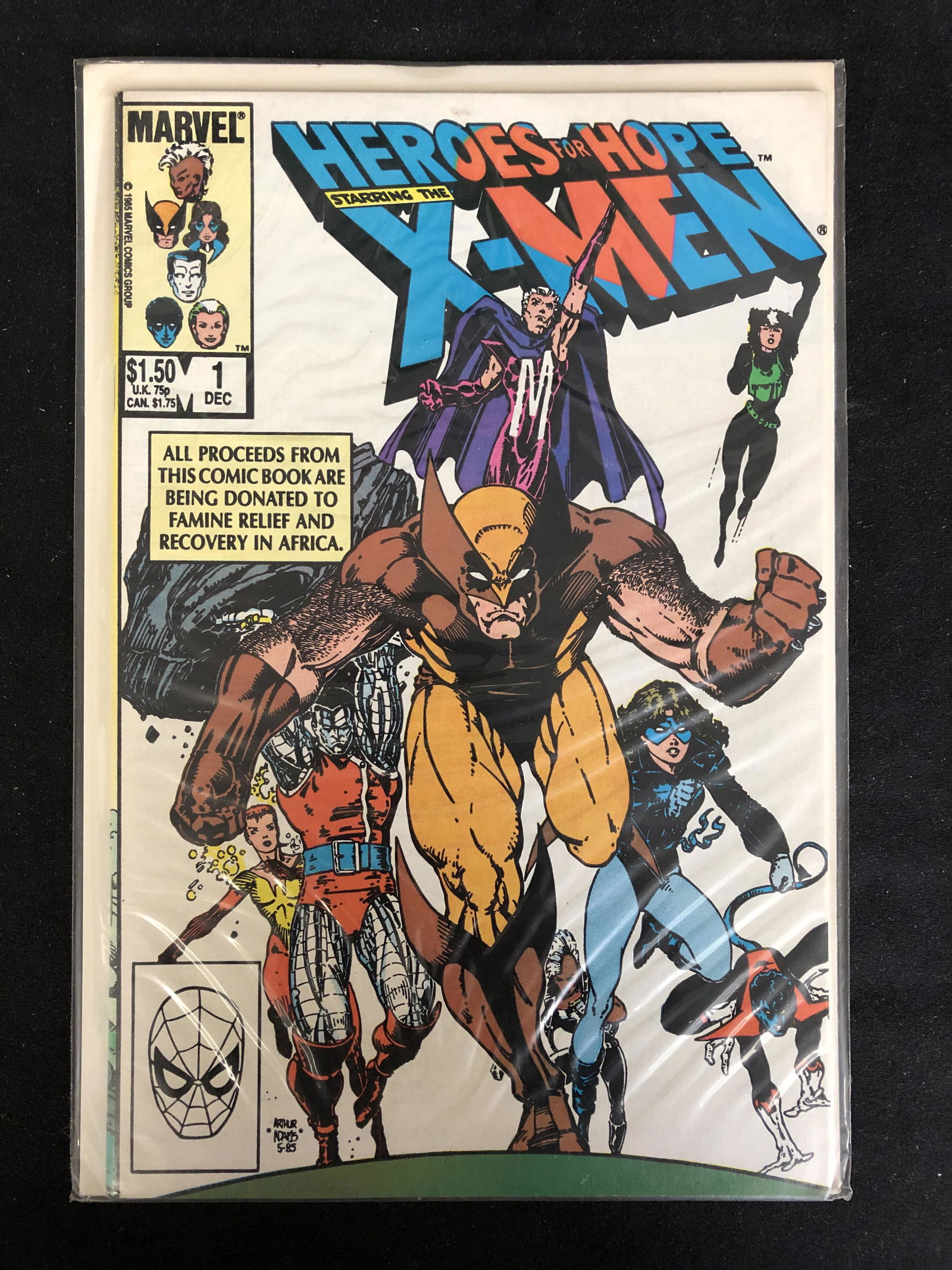 HEROES FOR HOPE STARRING THE X-MEN #1 (MARVEL COMICS) (1 of 1)