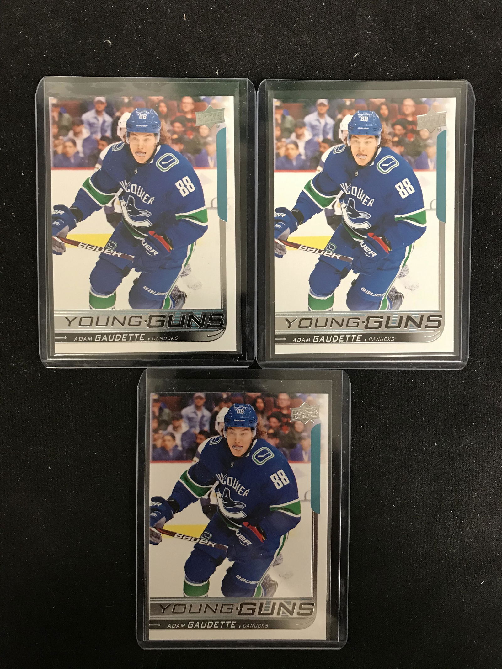 2018-19 UPPER DECK SERIES 1 YOUNG GUNS #205 ADAM (1 of 2)
