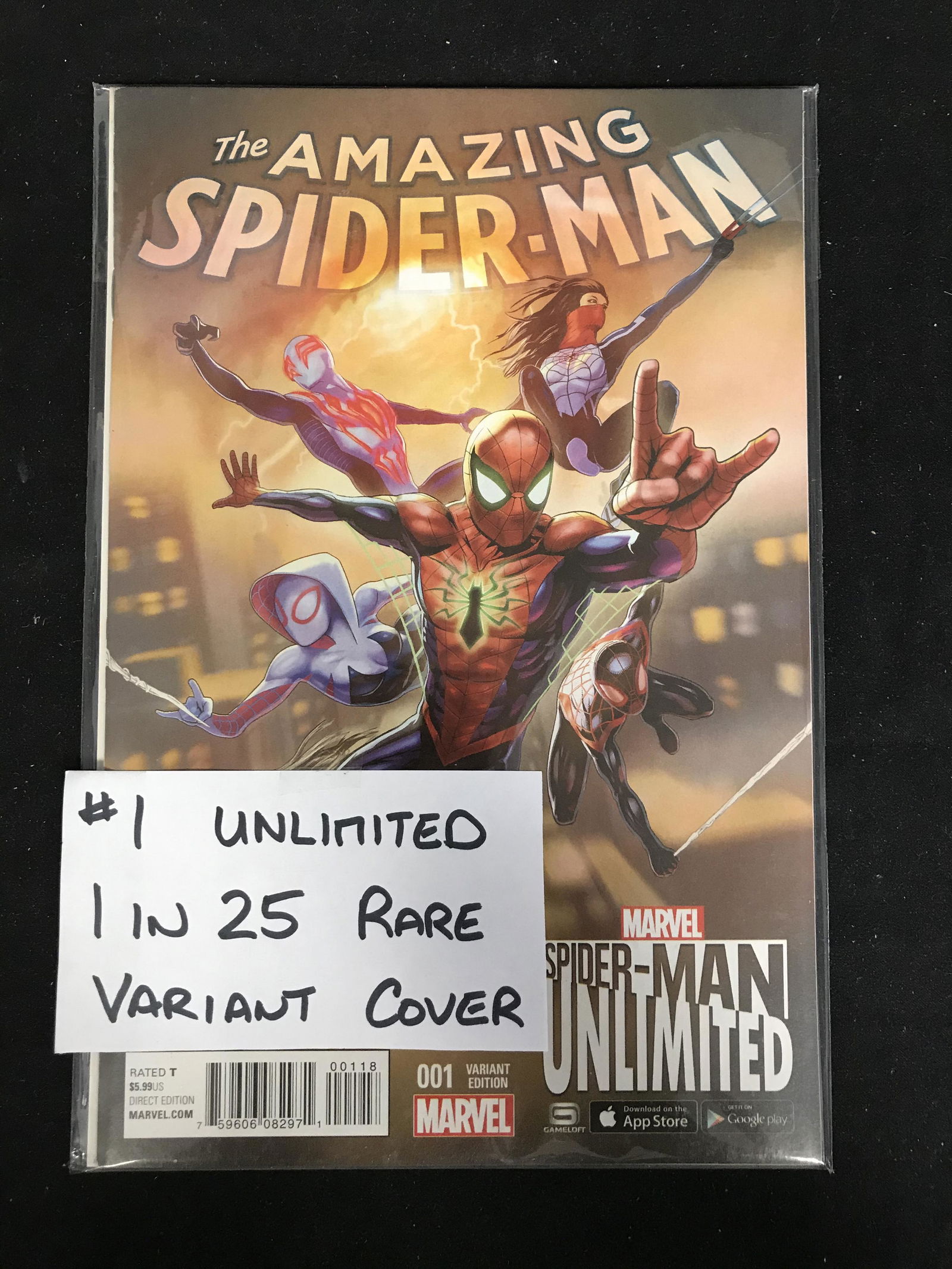 THE AMAZING SPIDER-MAN #1 UNLIMITED (MARVEL COMICS) (1 of 1)