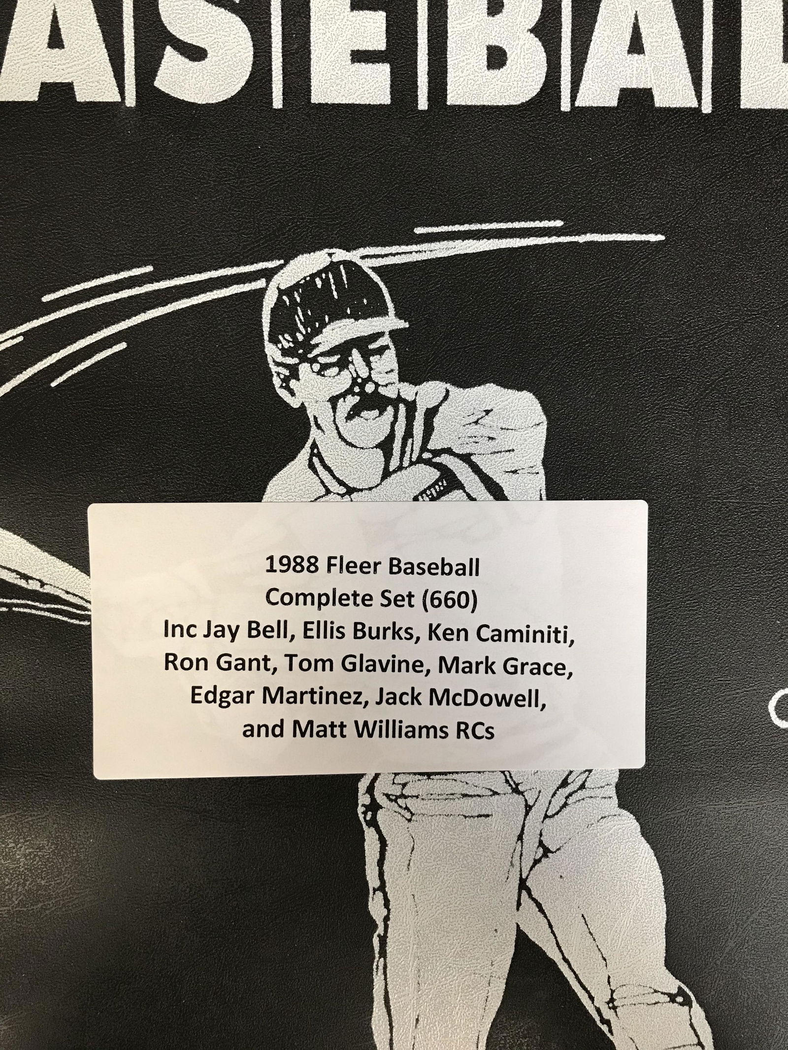 1988 FLEER BASEBALL COMPLETE SET (660) (1 of 4)