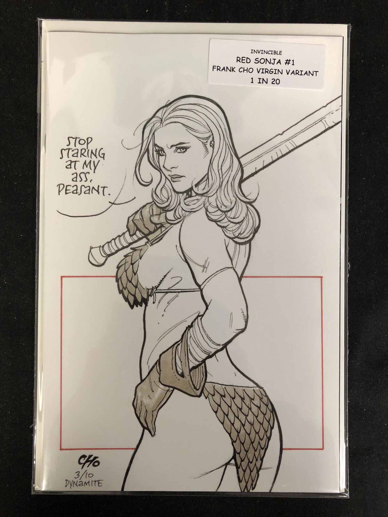 INVINCIBLE RED SONJA #1 (DYNAMITE COMICS) (1 of 1)