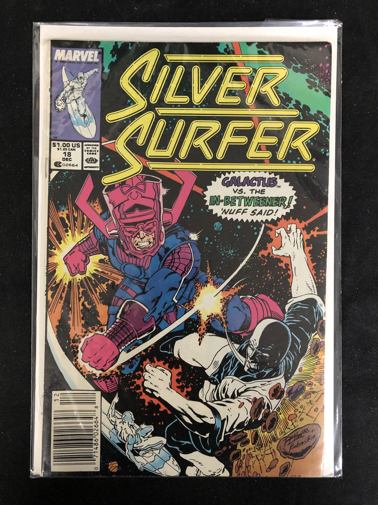 SILVER SURFER #18 (MARVEL COMICS) (1 of 1)
