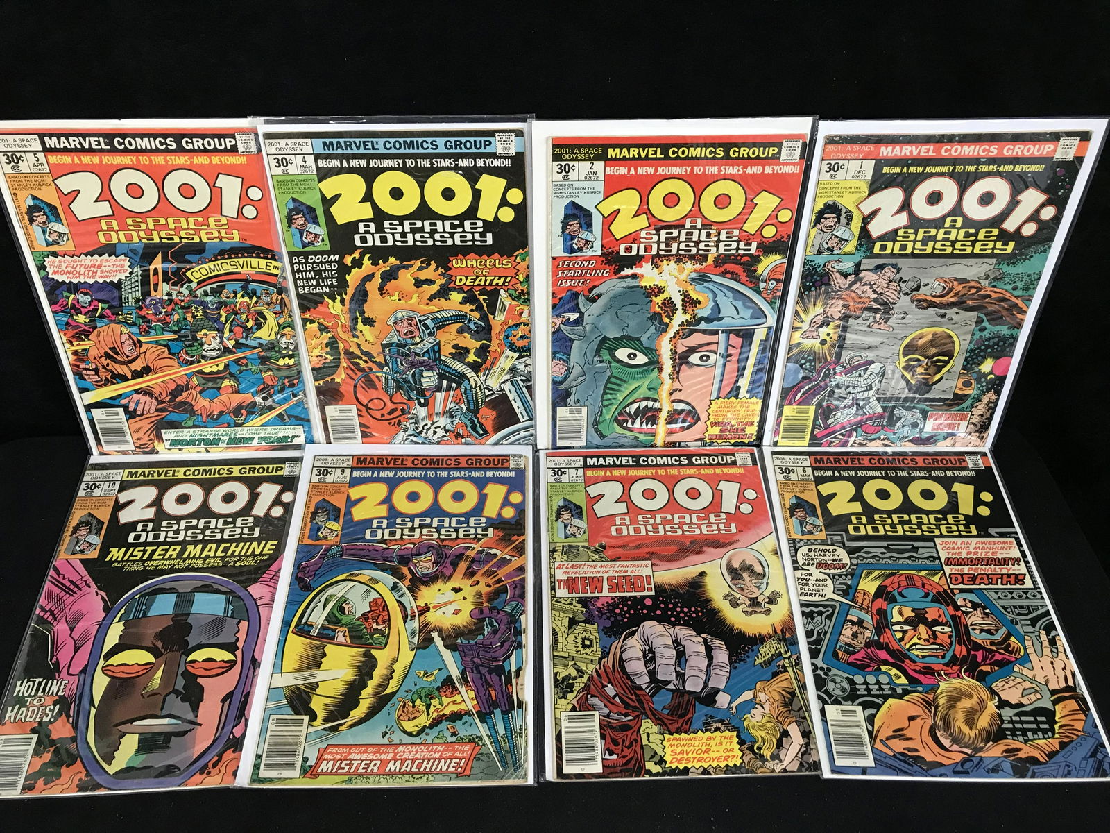 ASSORTED 2001: A SPACE ODYSSEY COMIC BOOK LOT (1 of 1)