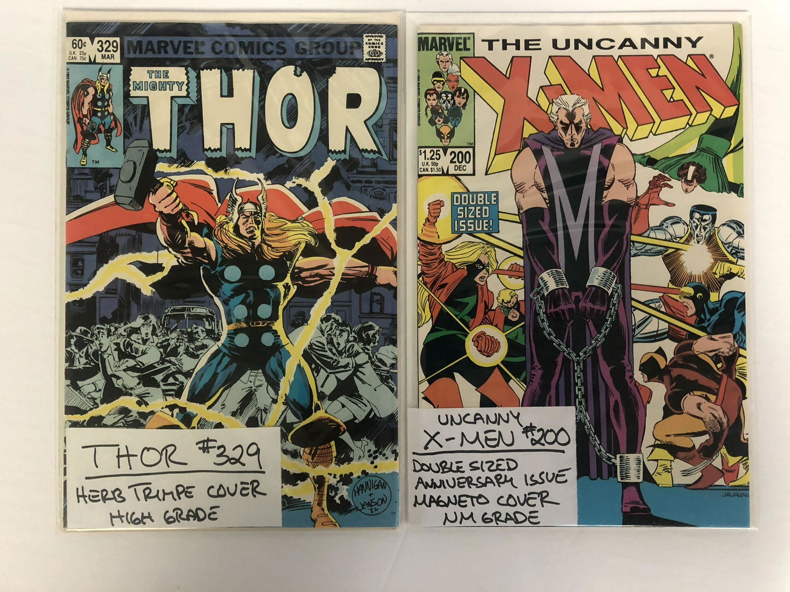 THOR #329/ UNCANNY X-MEN #200 (MARVEL COMICS) (1 of 1)