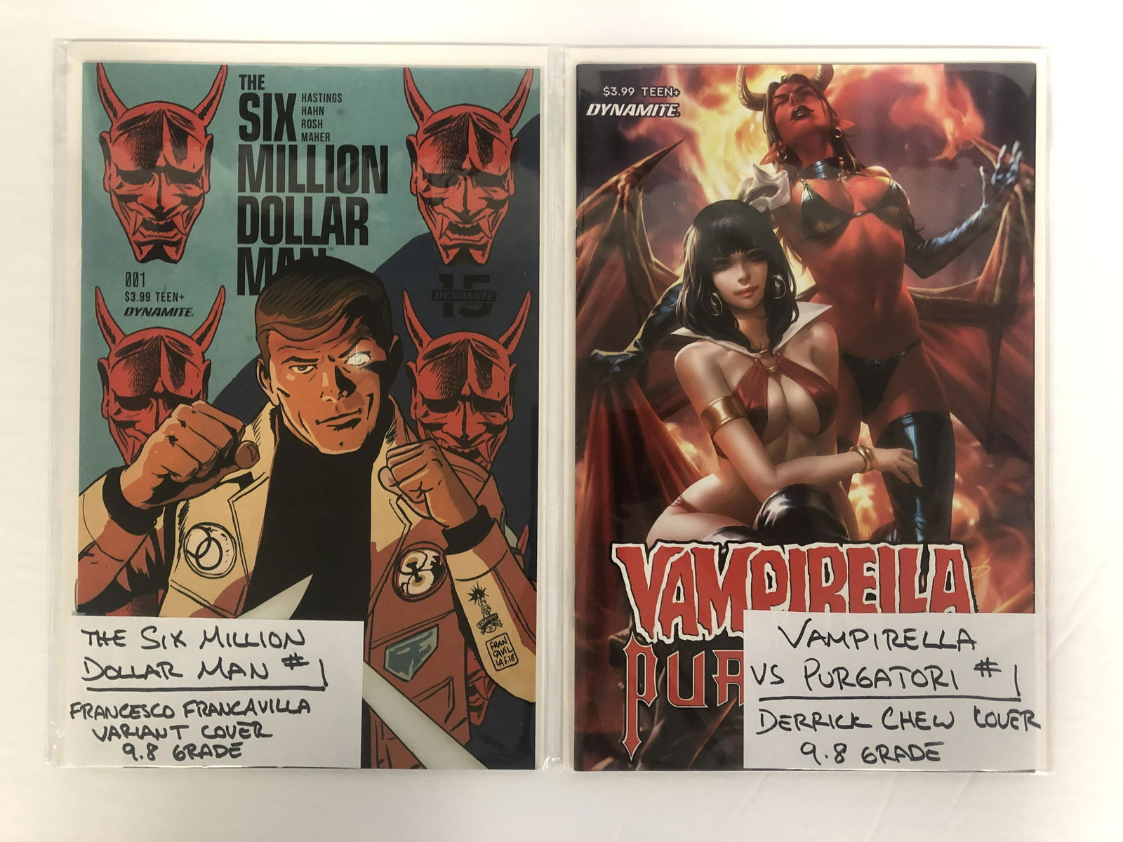 THE SIX MILLION DOLLAR MAN #1/ VAMPIRELLA vs. PURGATORI (1 of 1)