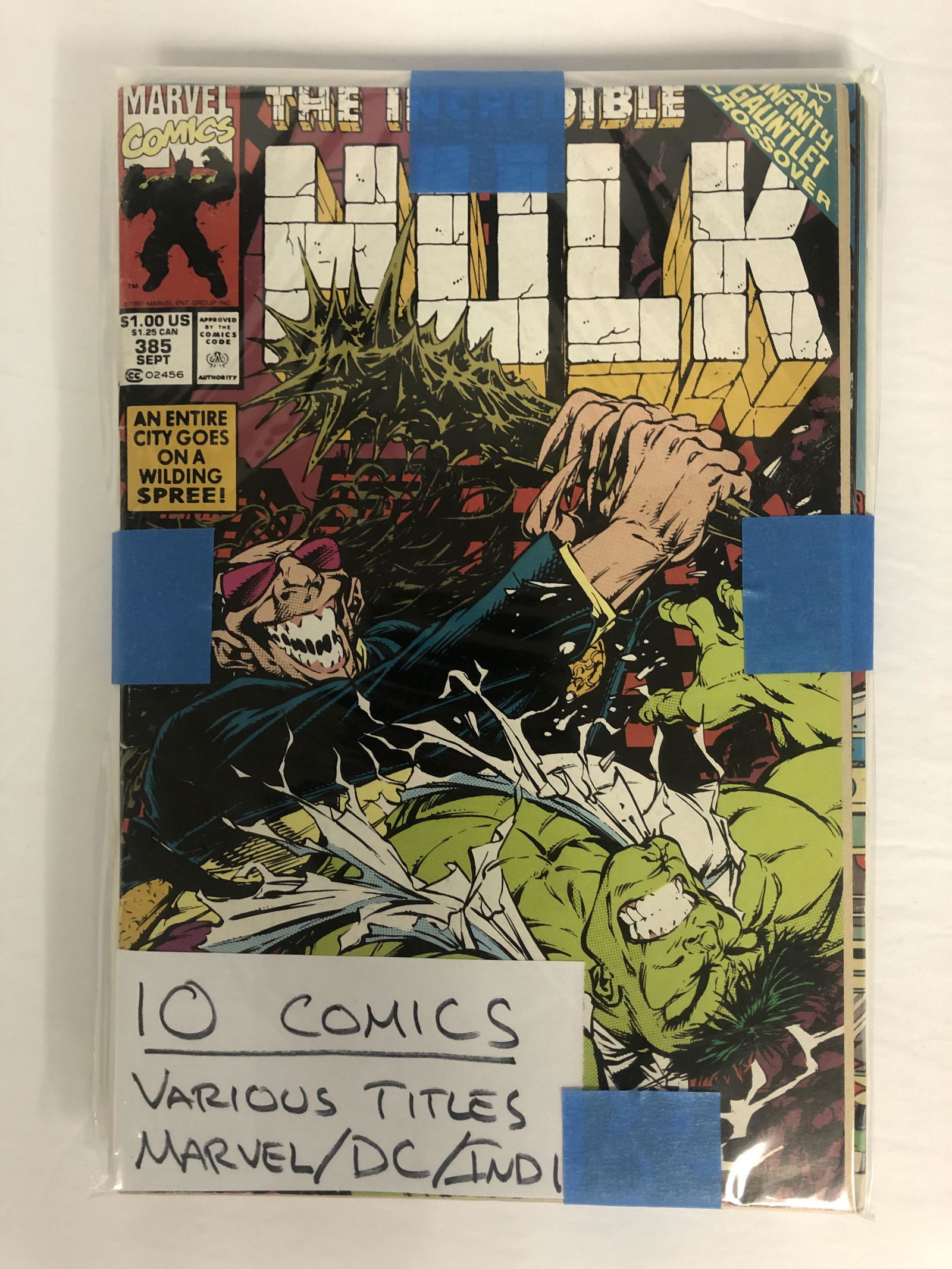 10 COMICS VARIOUS TITLES (MARVEL/DC/INDI) (1 of 1)