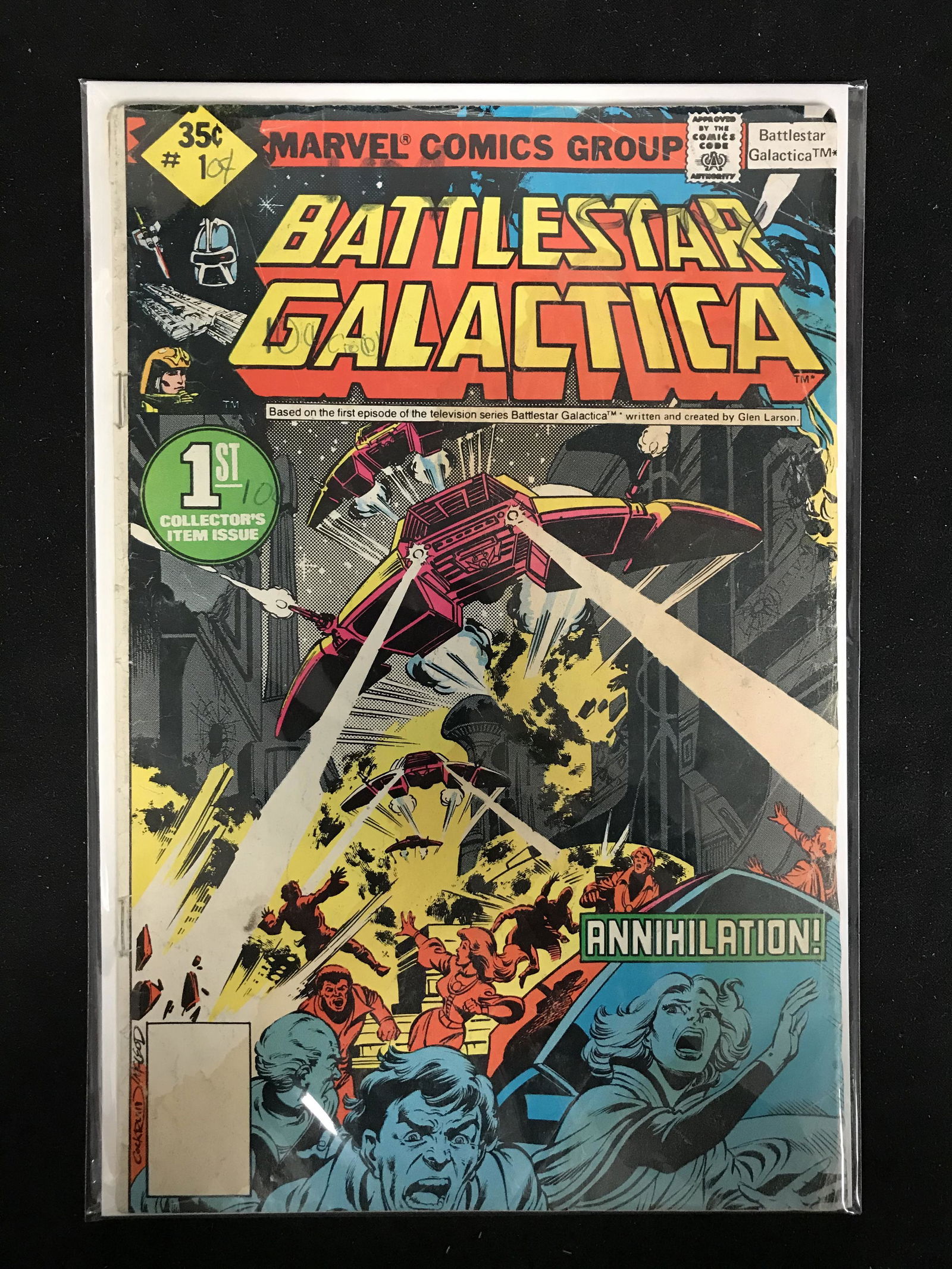 BATTLESTAR GALACTICA #1 (MARVEL COMICS) (1 of 1)