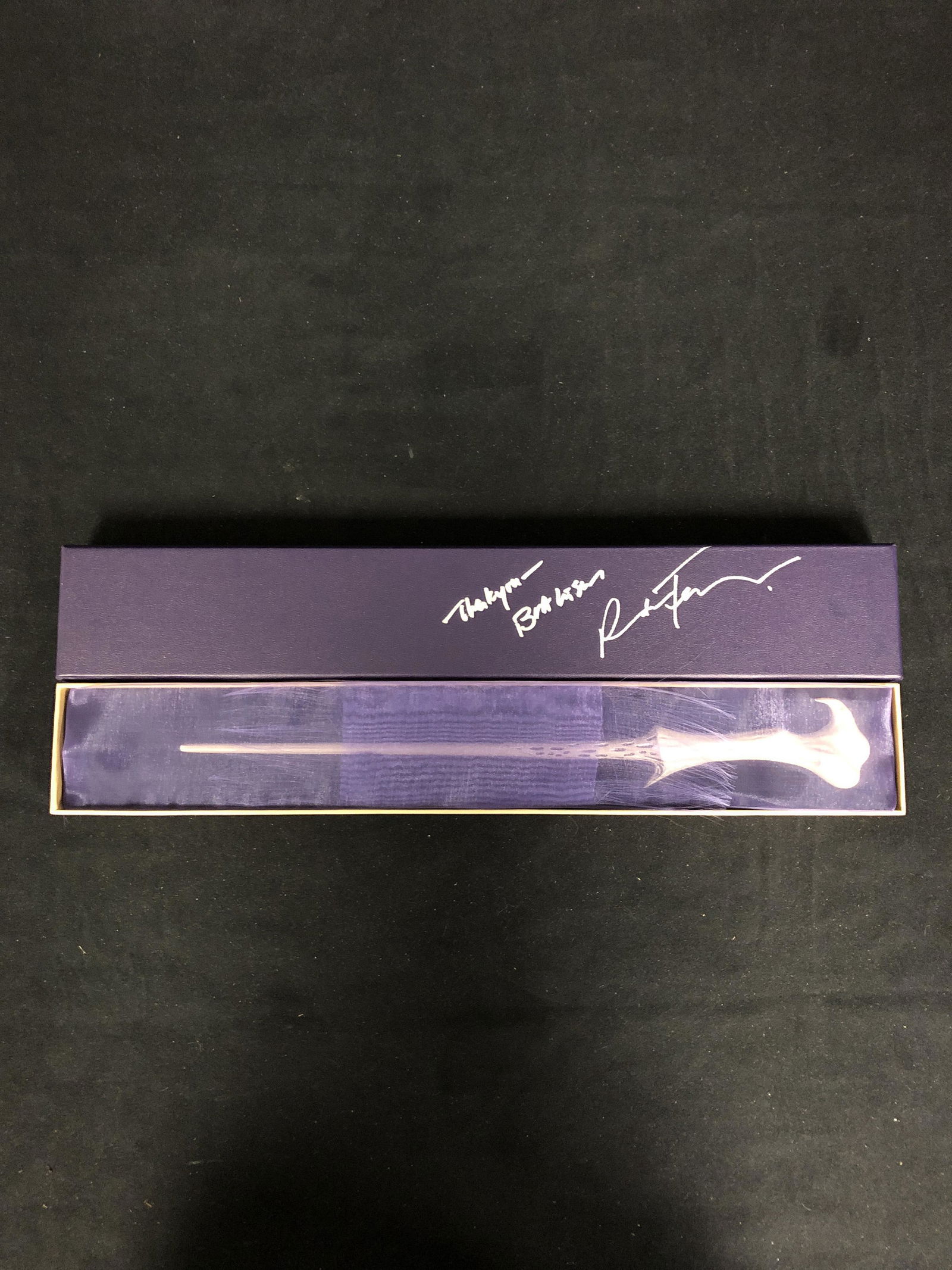 Ralph Fiennes Signed Lord Voldemort Harry Potter Wand w (1 of 4)