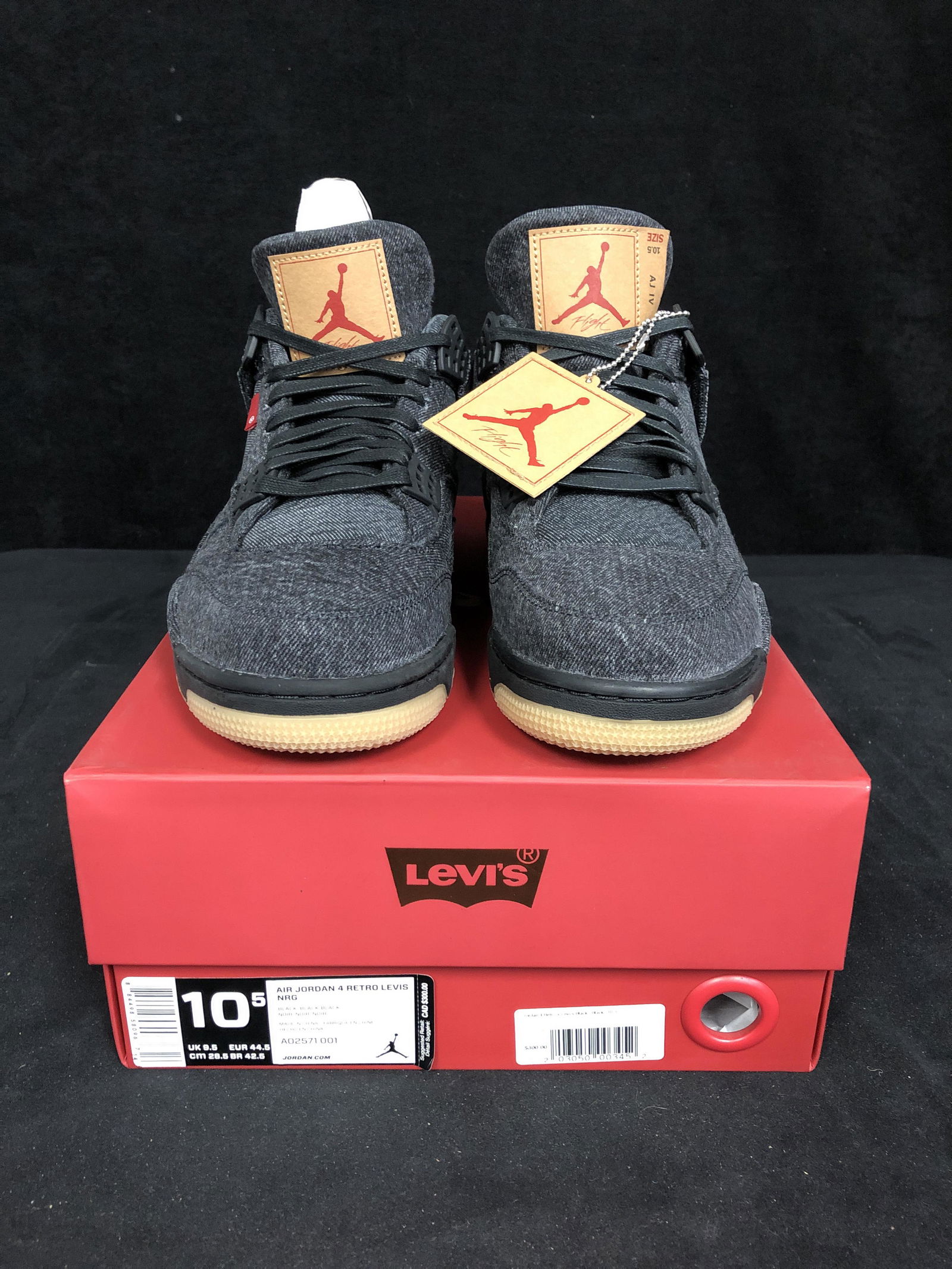 AIR JORDAN 4 RETRO LEVIS NRG SIZE 10.5US (1 of 4)