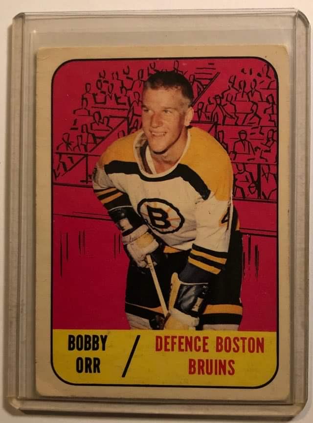 1967-68 Topps #92 Bobby Orr (1 of 2)