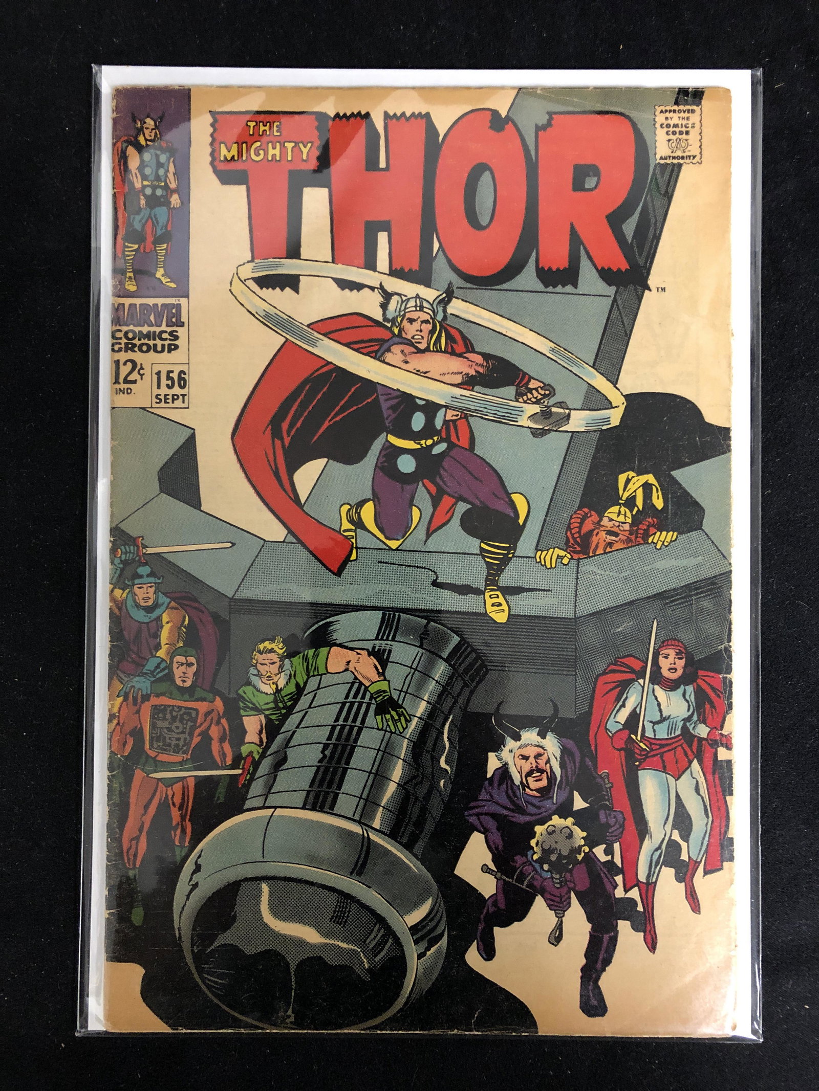 THE MIGHTY THOR #156 (MARVEL COMICS) (1 of 1)