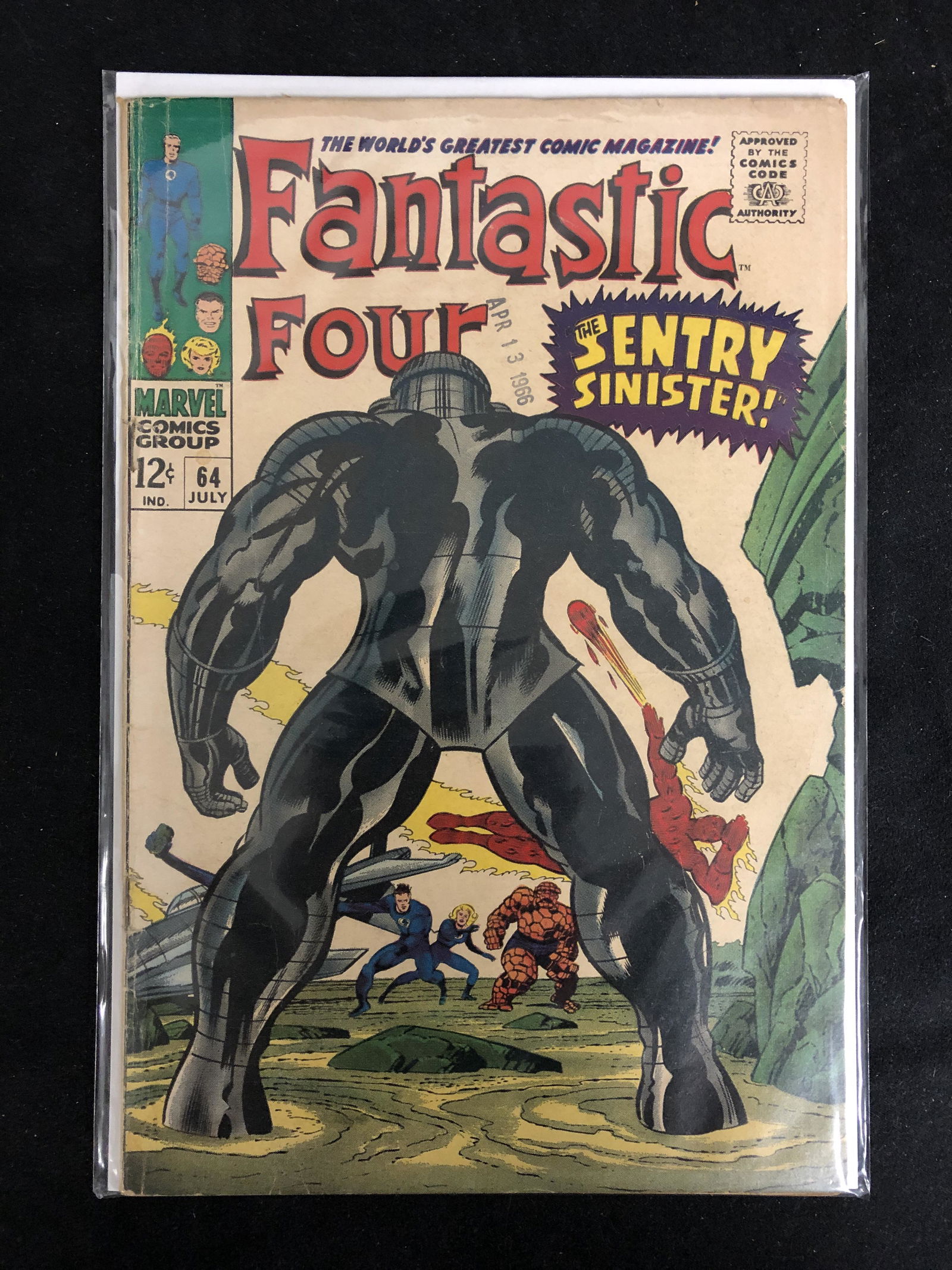 FANTASTIC FOUR #64 (MARVEL COMICS) (1 of 1)
