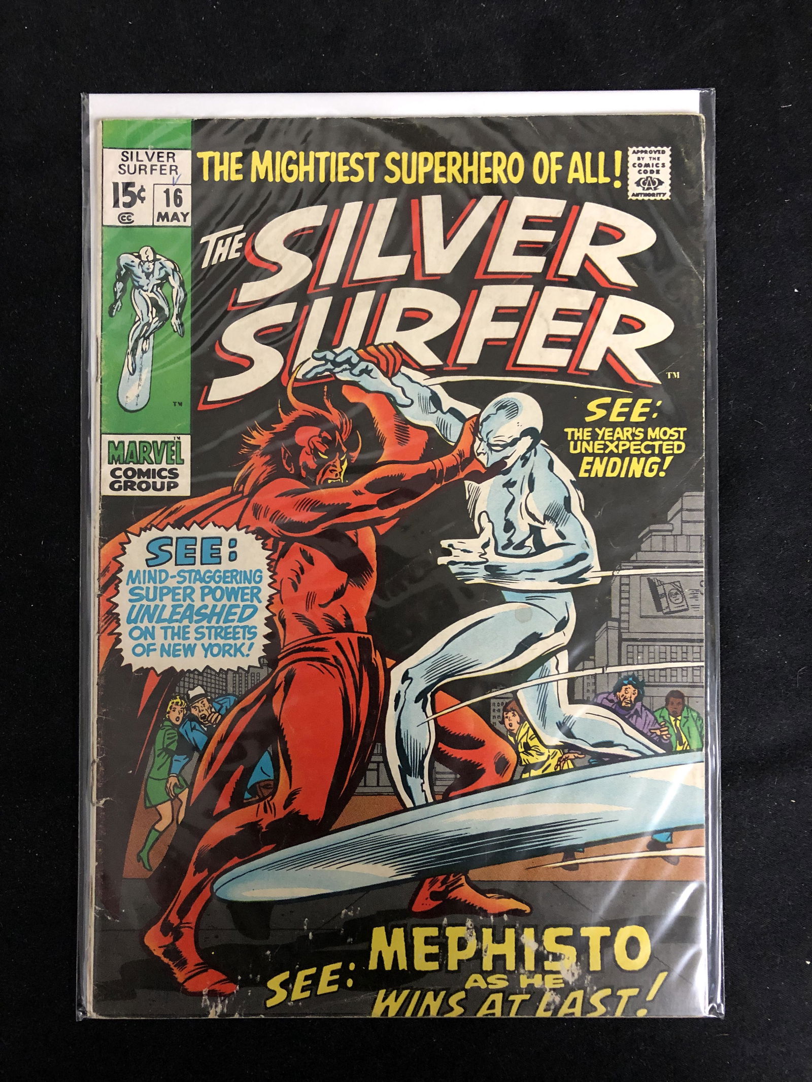 SILVER SURFER #16 (MARVEL COMICS) (1 of 1)