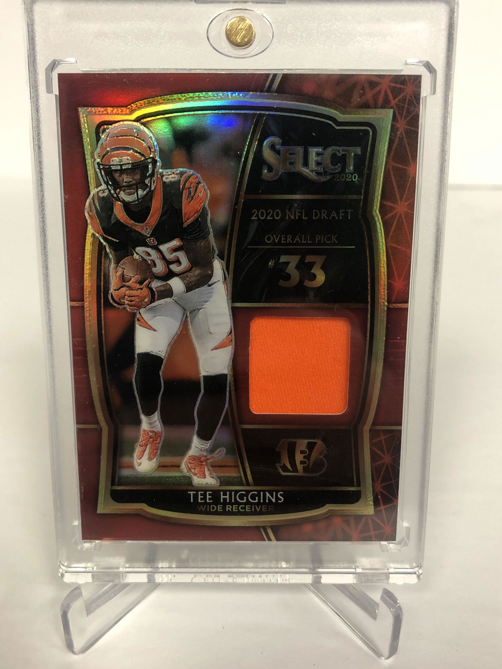 2021 PANINI SELECT FOOTBALL #DS-THI TEE HIGGINS JERSEY (1 of 2)