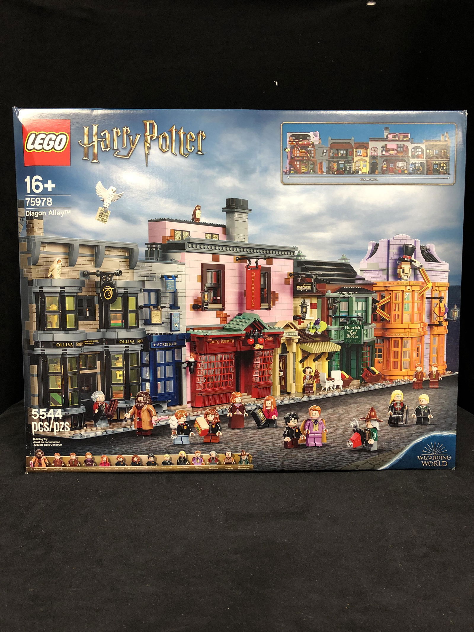 LEGO: HARRY POTTER "DIAGON ALLEY" BUILDING TOY 75978 (1 of 1)