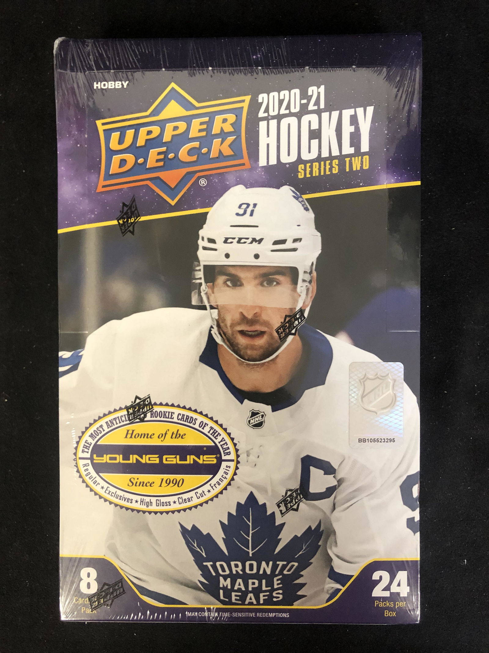 2020-21 Upper Deck Series 2 Hockey Hobby Box (1 of 1)