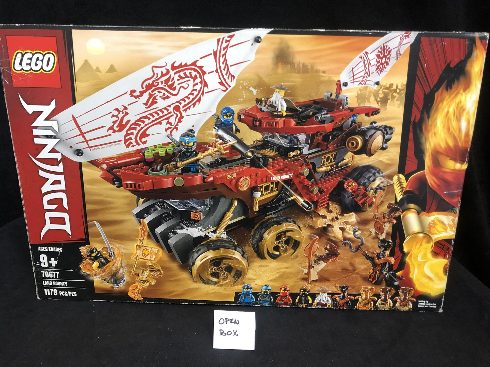 LEGO Land Bounty Ninjago 70677 (Open Box): LEGO Land Bounty Ninjago 70677 (Open Box)