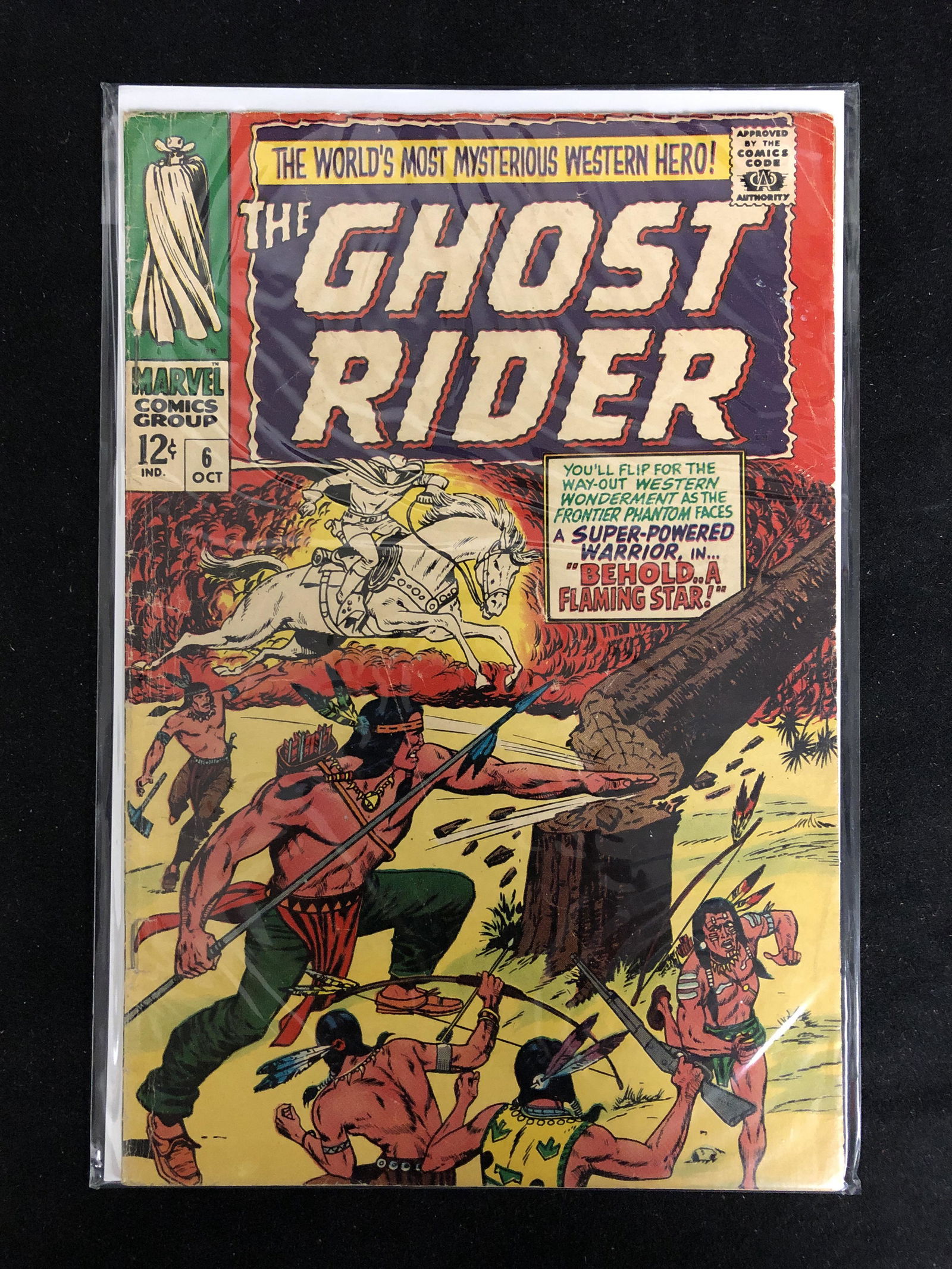 THE GHOST RIDER #6 (MARVEL COMICS) (1 of 1)