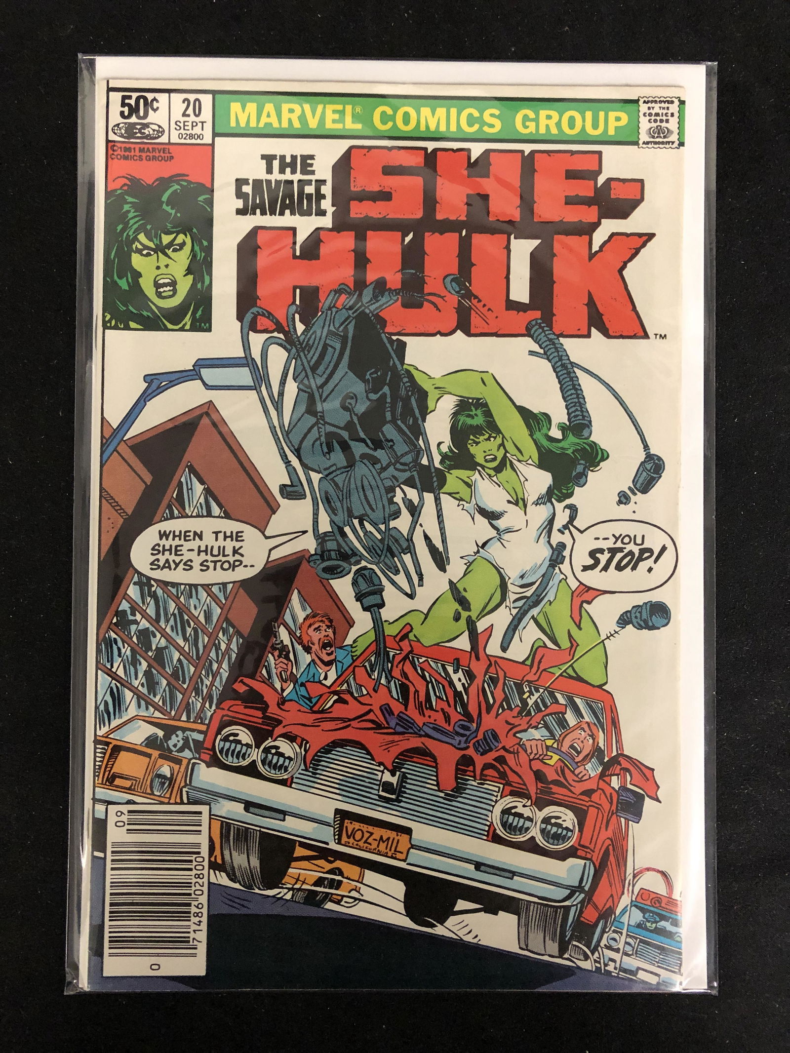 The Savage SHE-HULK #20 (MARVEL COMICS) (1 of 1)
