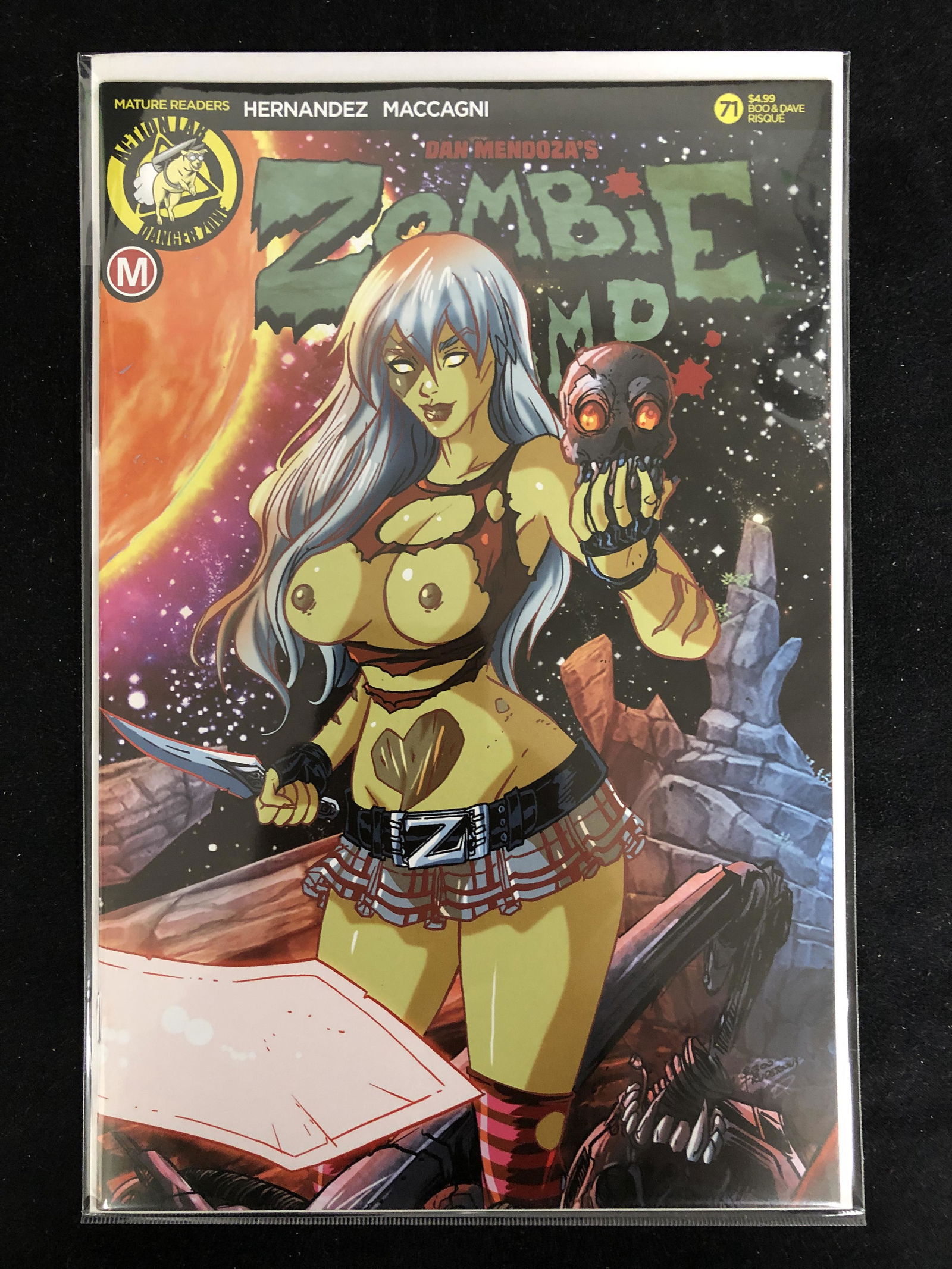 ZOMBIE TRAMP #71 (ACTION LAB/ DANGER ZONE) (1 of 1)