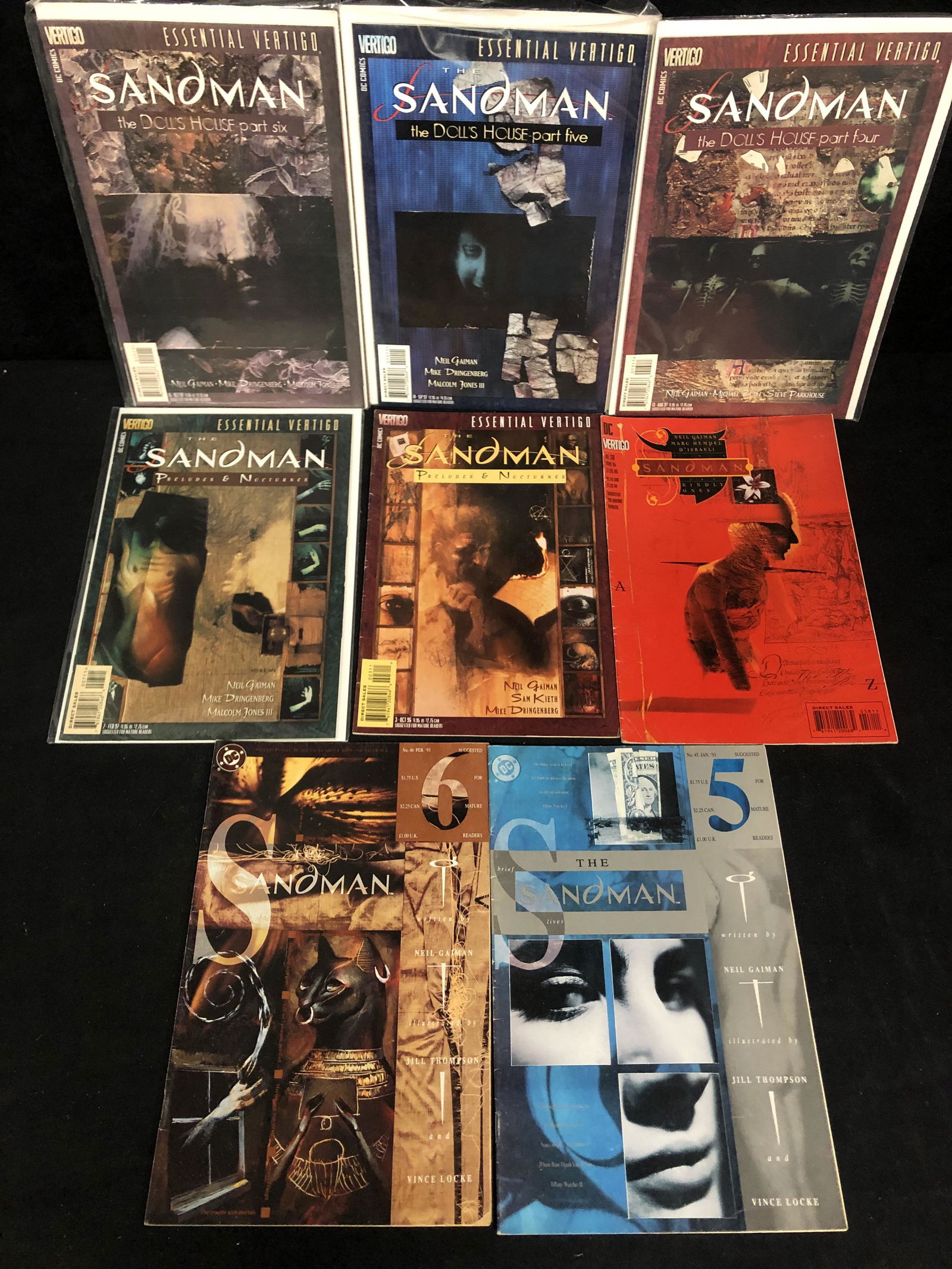 SANDMAN COMIC BOOK LOT (VERTIGO COMICS) (1 of 1)