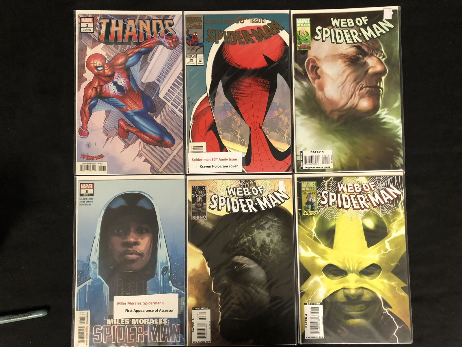 ASSORTED SPIDER-MAN COMIC BOOK LOT (MARVEL COMICS) (1 of 1)