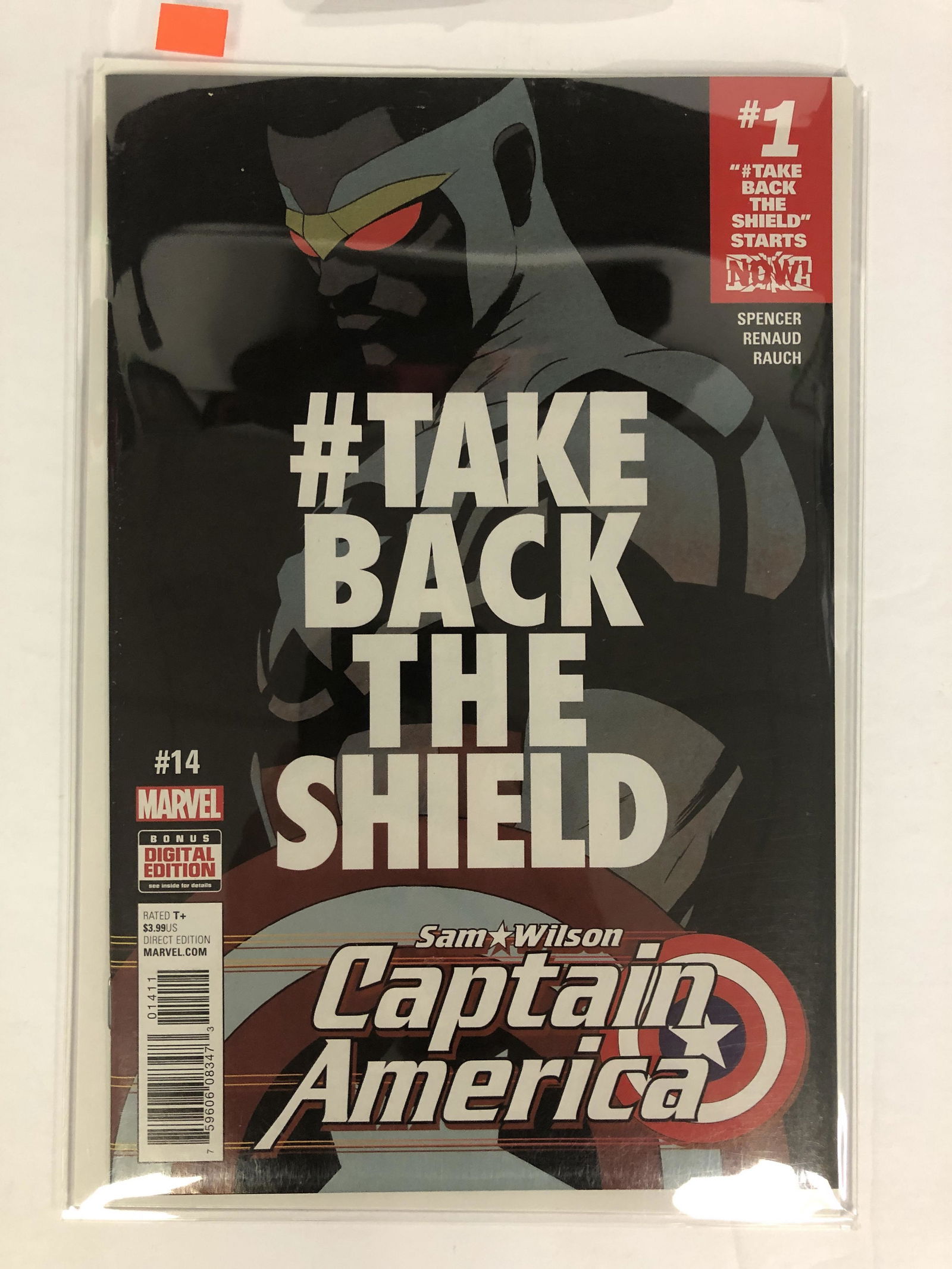 Sam Wilson Captain America #14 NM (MARVEL COMICS) Take (1 of 1)