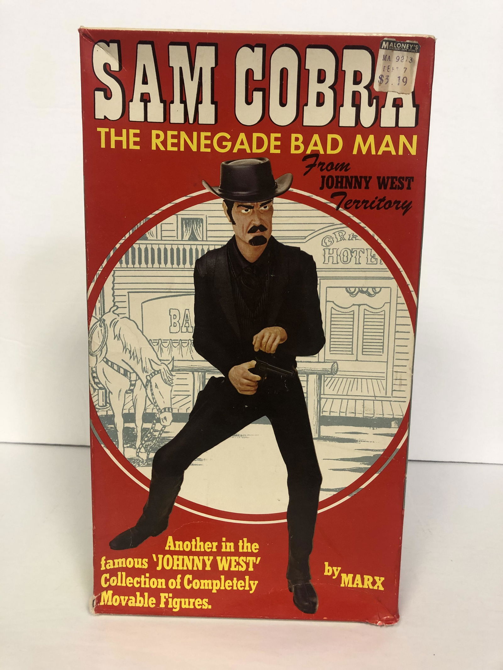 SAM COBRA THE RENEGADE BAD MAN ACTION FIGURE (1 of 2)