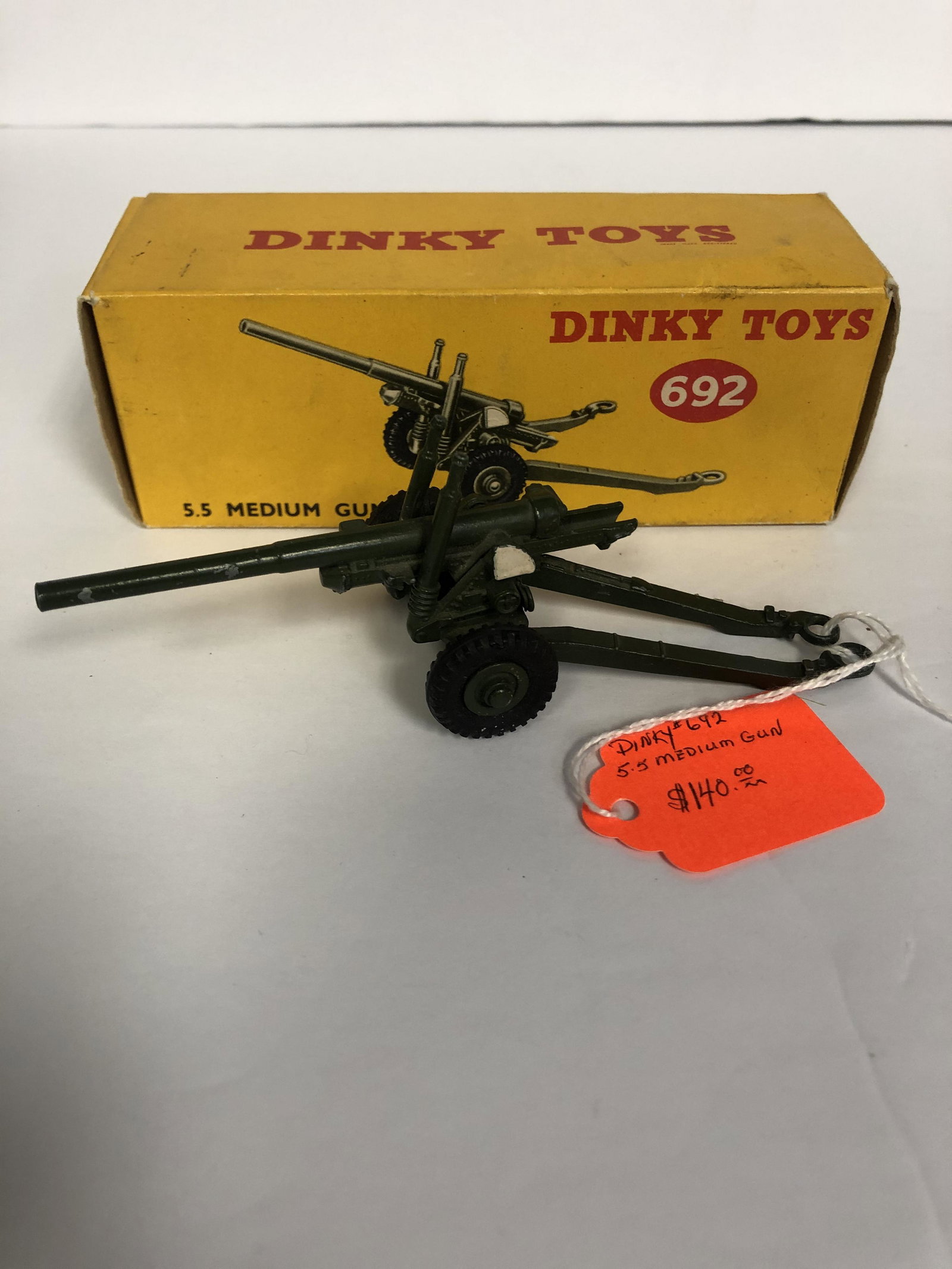 DINKY #692 5.5 MEDIUM GUN: DINKY #692 5.5 MEDIUM GUN