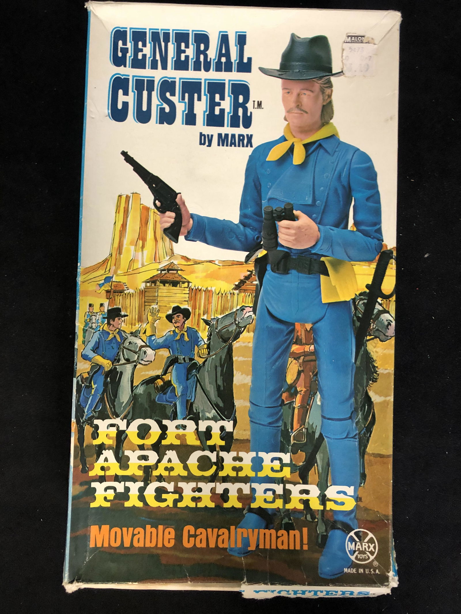 GENERAL CUSTER BY MARX FORT APACHE FIGHTERS (1 of 2)