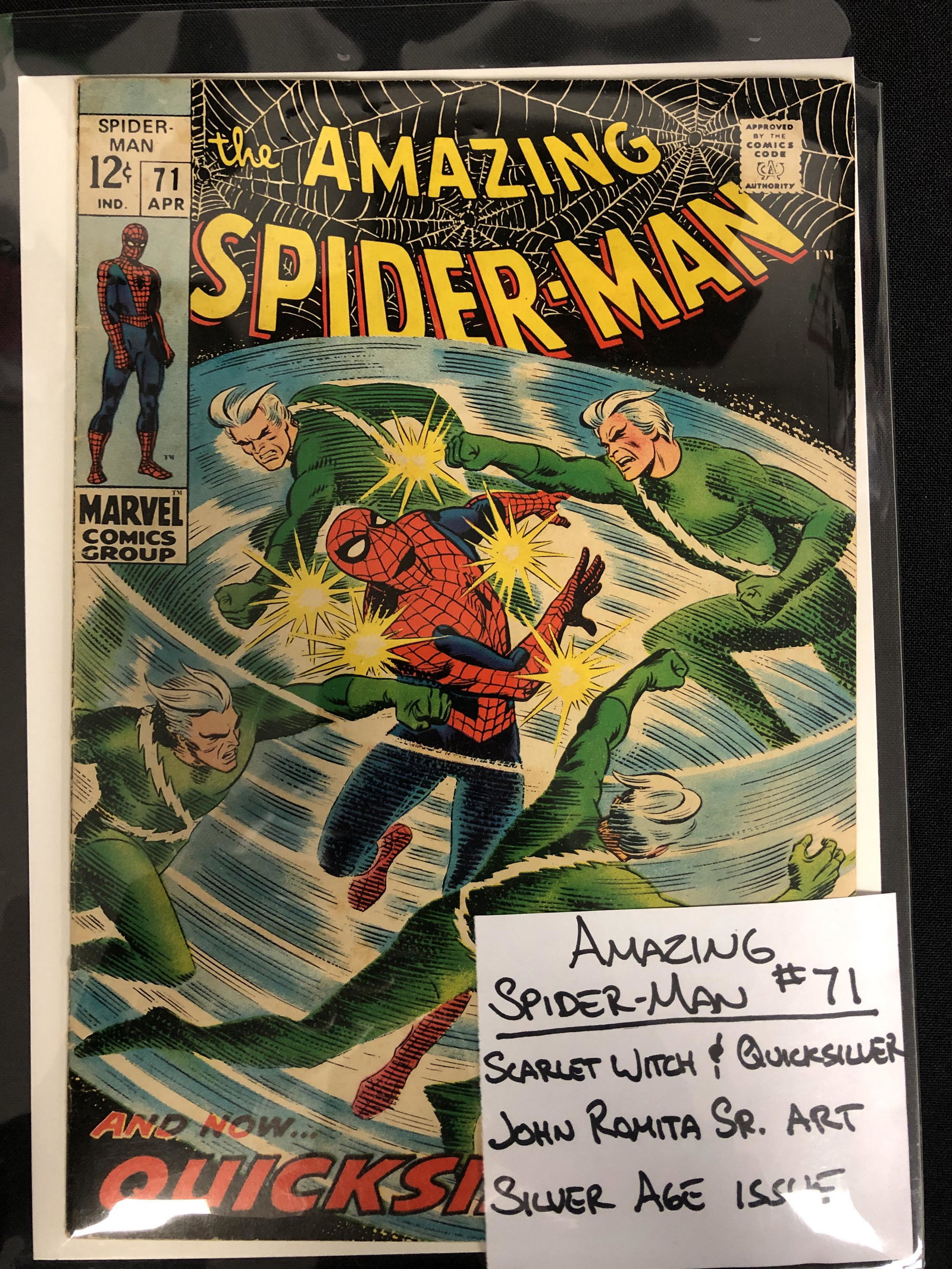 THE AMAZING SPIDER-MAN #71 (MARVEL COMICS) (1 of 1)